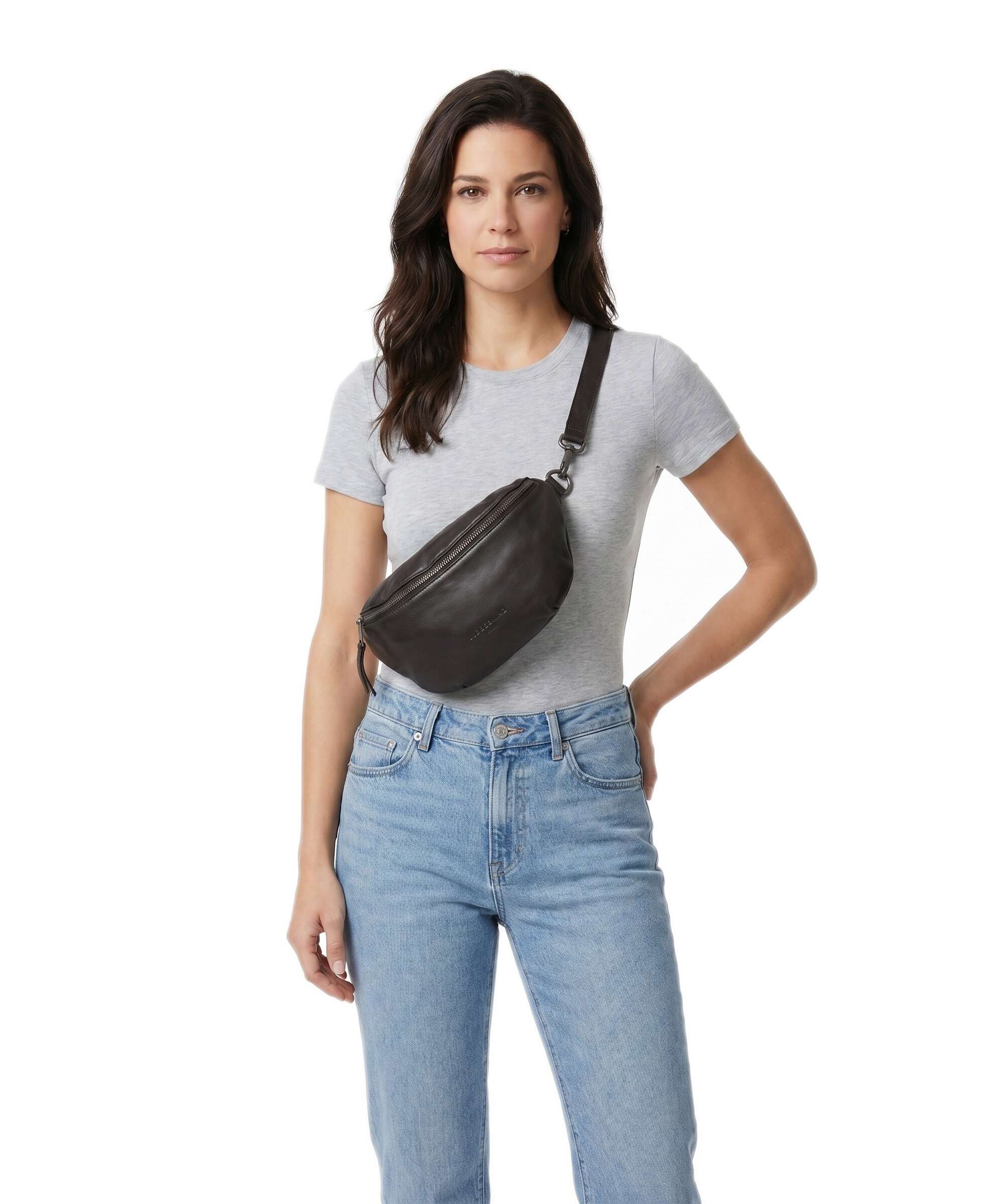 Liebeskind Tavia Sheep Natural Sac banane deep soil - Image 3