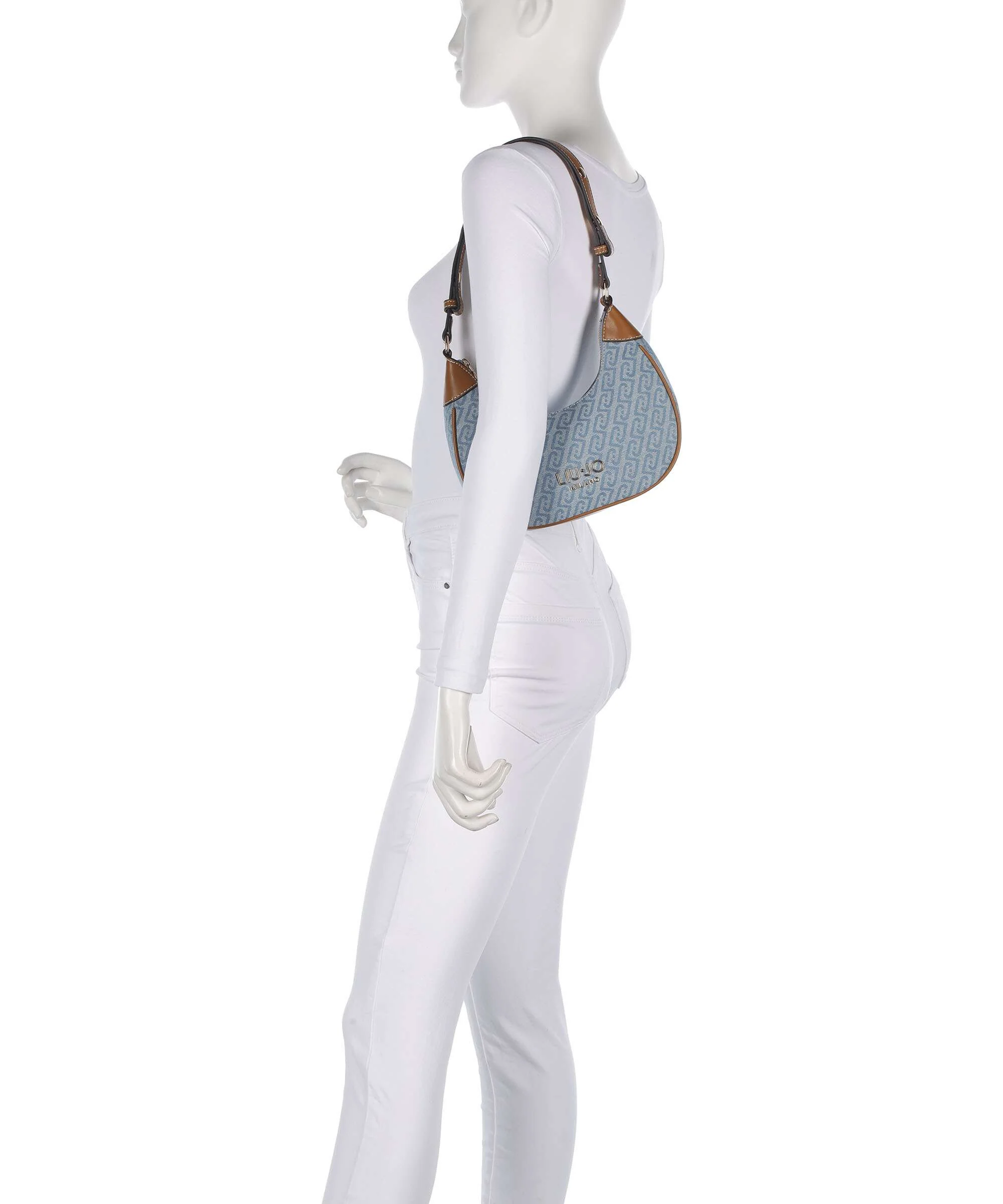 Liu Jo Evrim S Sac porté épaule dusty blue - Image 3