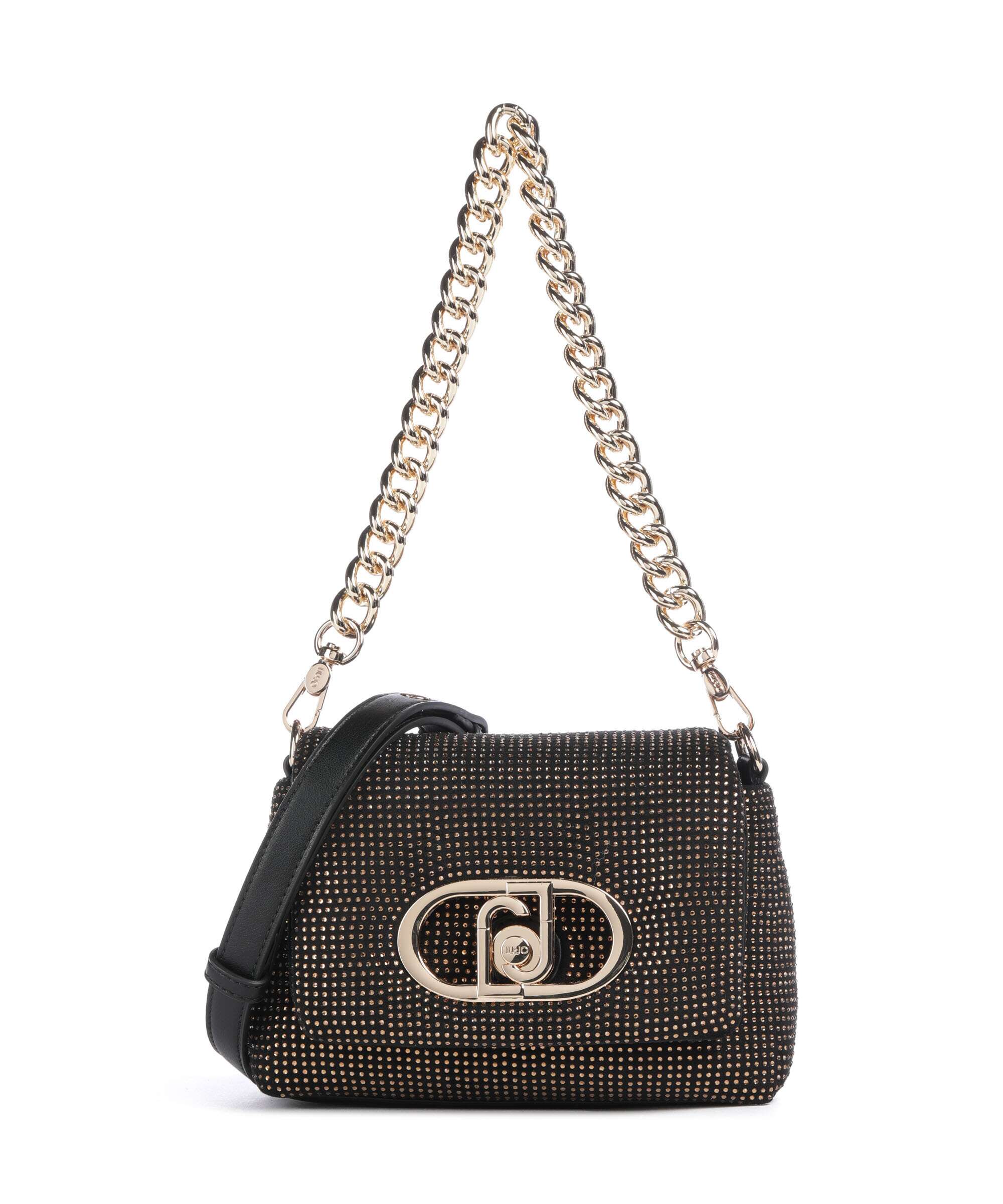 Liu Jo Icon S Sac porté épaule nero/brass gold