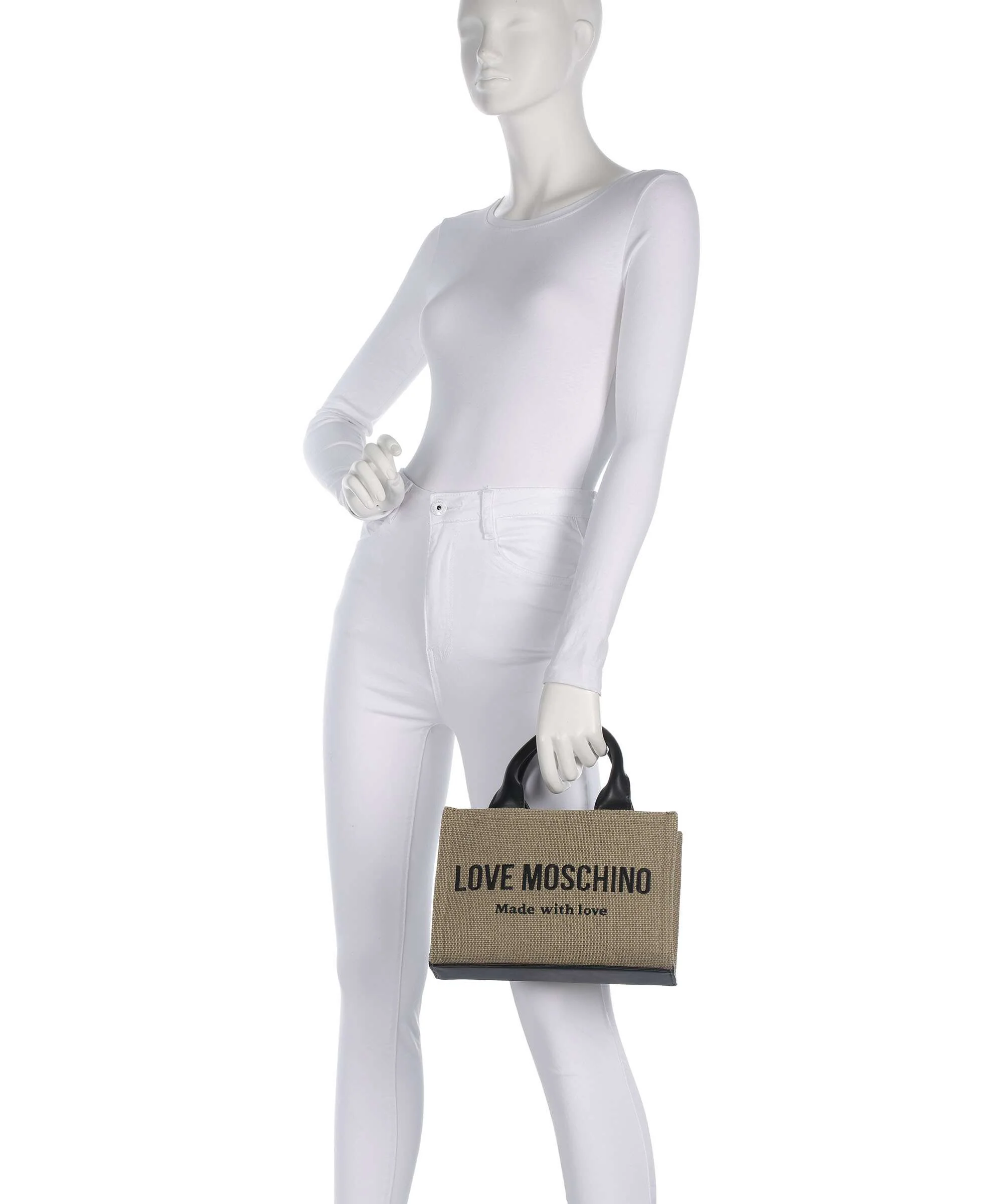 Love Moschino Cargo Canvas Sac à main black/gold - Image 3