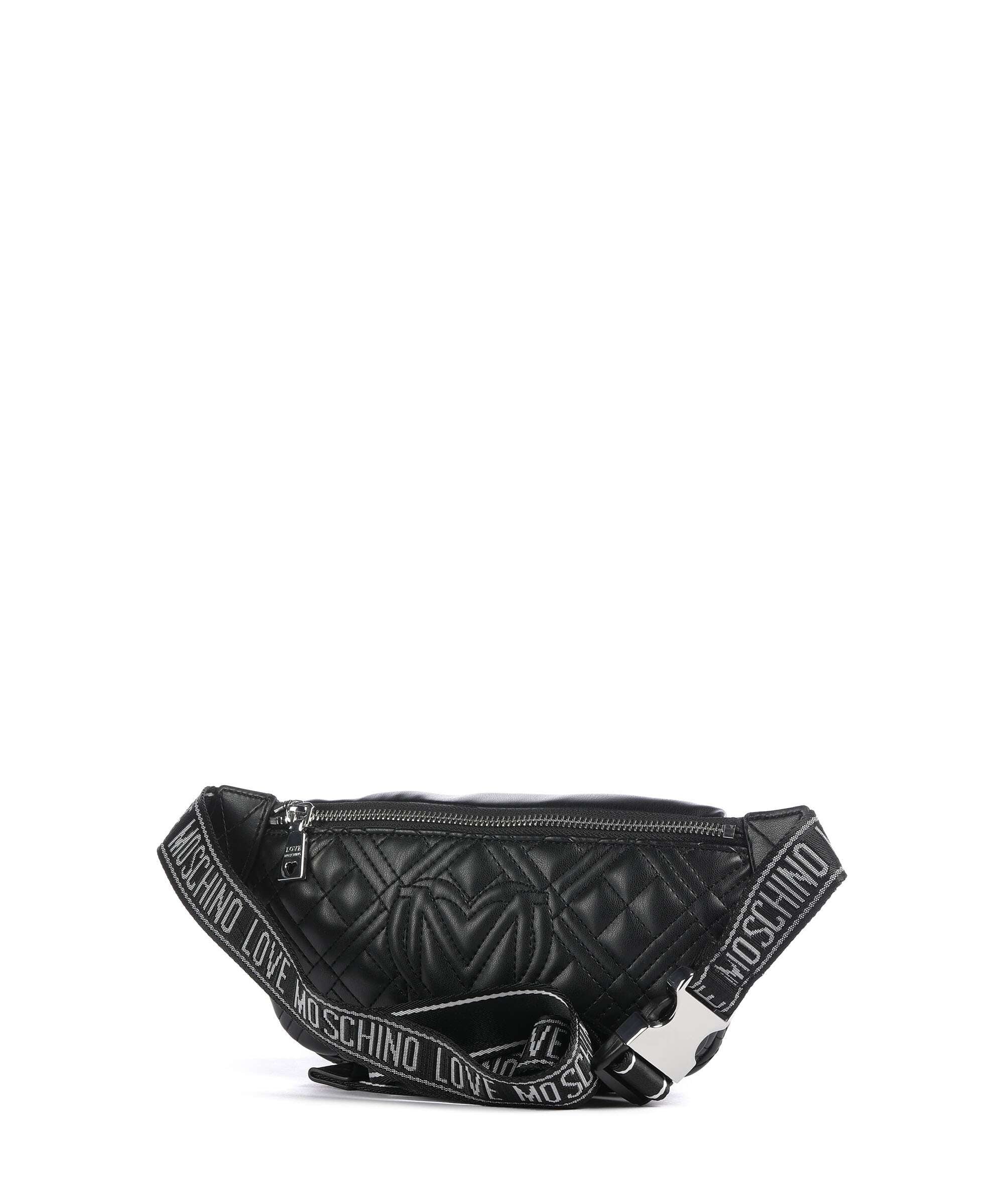 Love Moschino Quilted Sac banane black - Image 2
