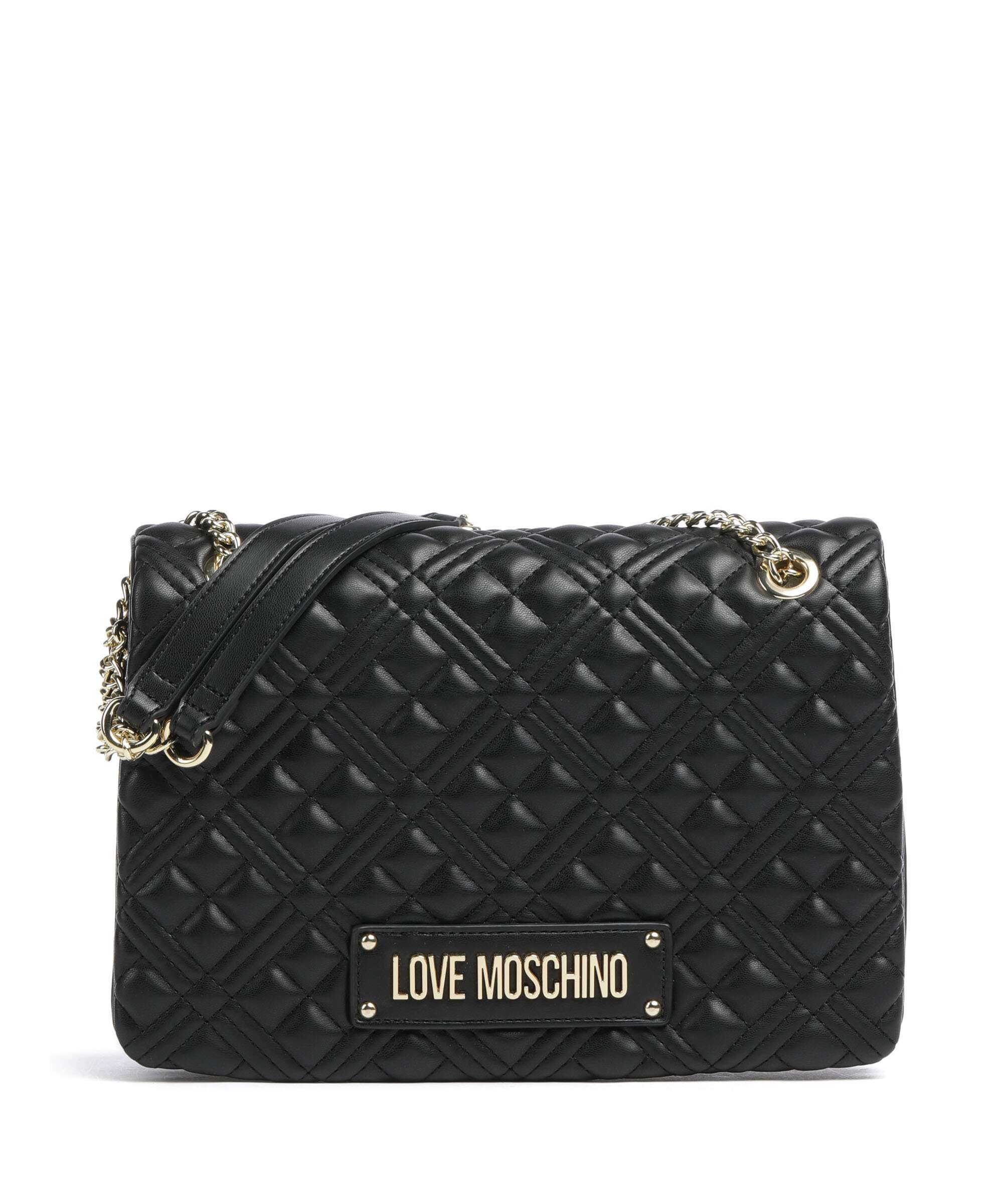 Love Moschino Quilted Sac porté épaule nero