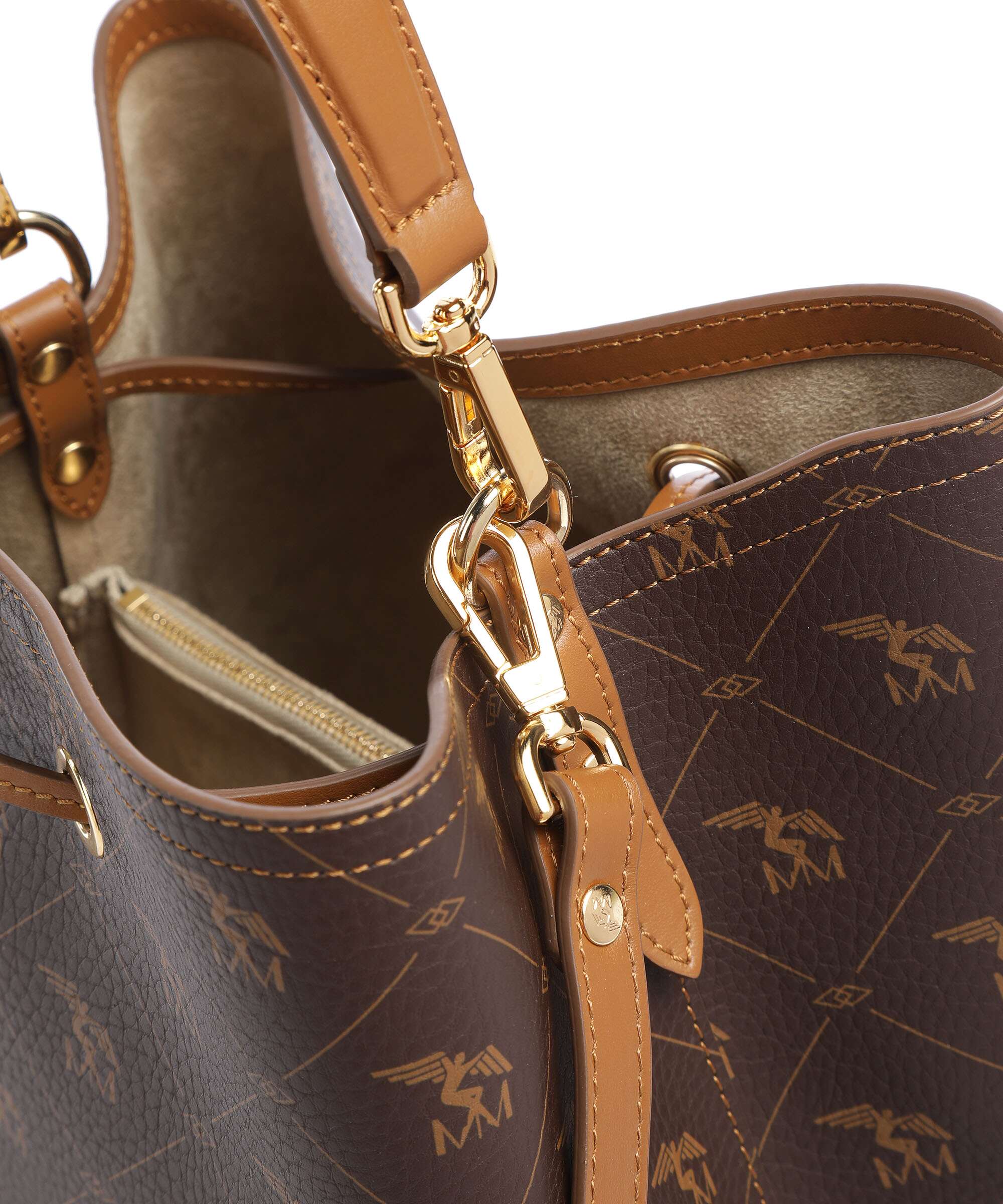 Maison Mollerus Pecarus Grabs Sac seau soft braun - Image 5