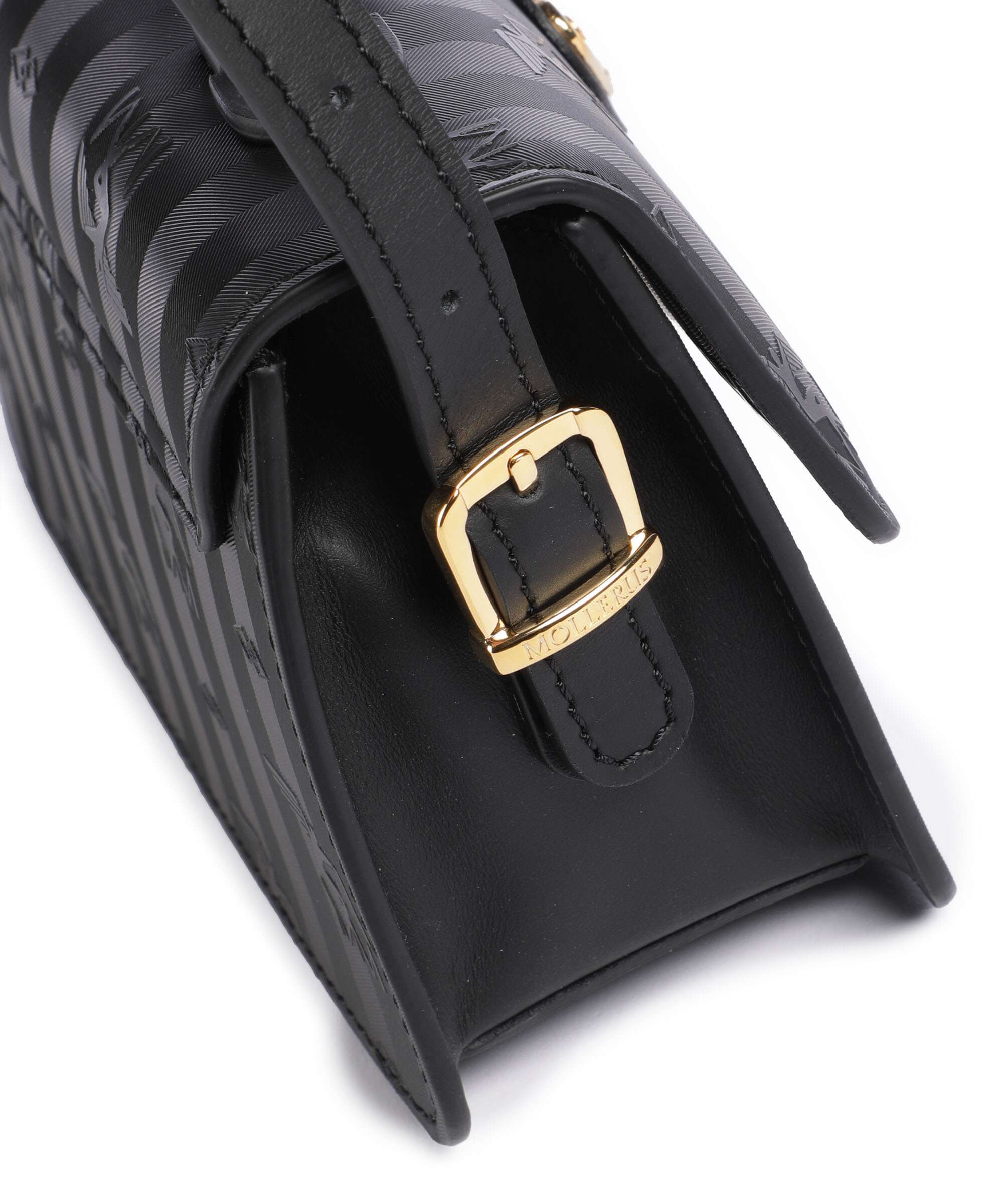 Maison Mollerus Vinerus Egg Sac bandoulière classic schwarz - Image 4