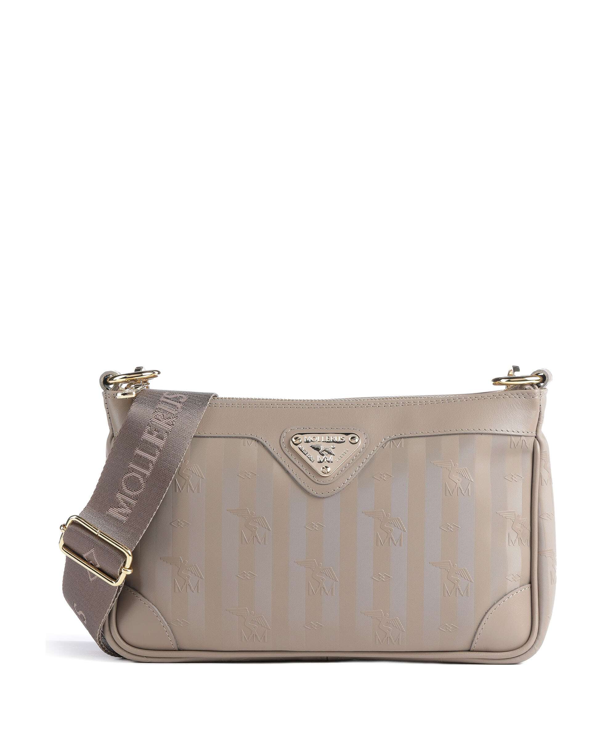 Maison Mollerus Vinerus Flums Sac bandoulière taupe/grau