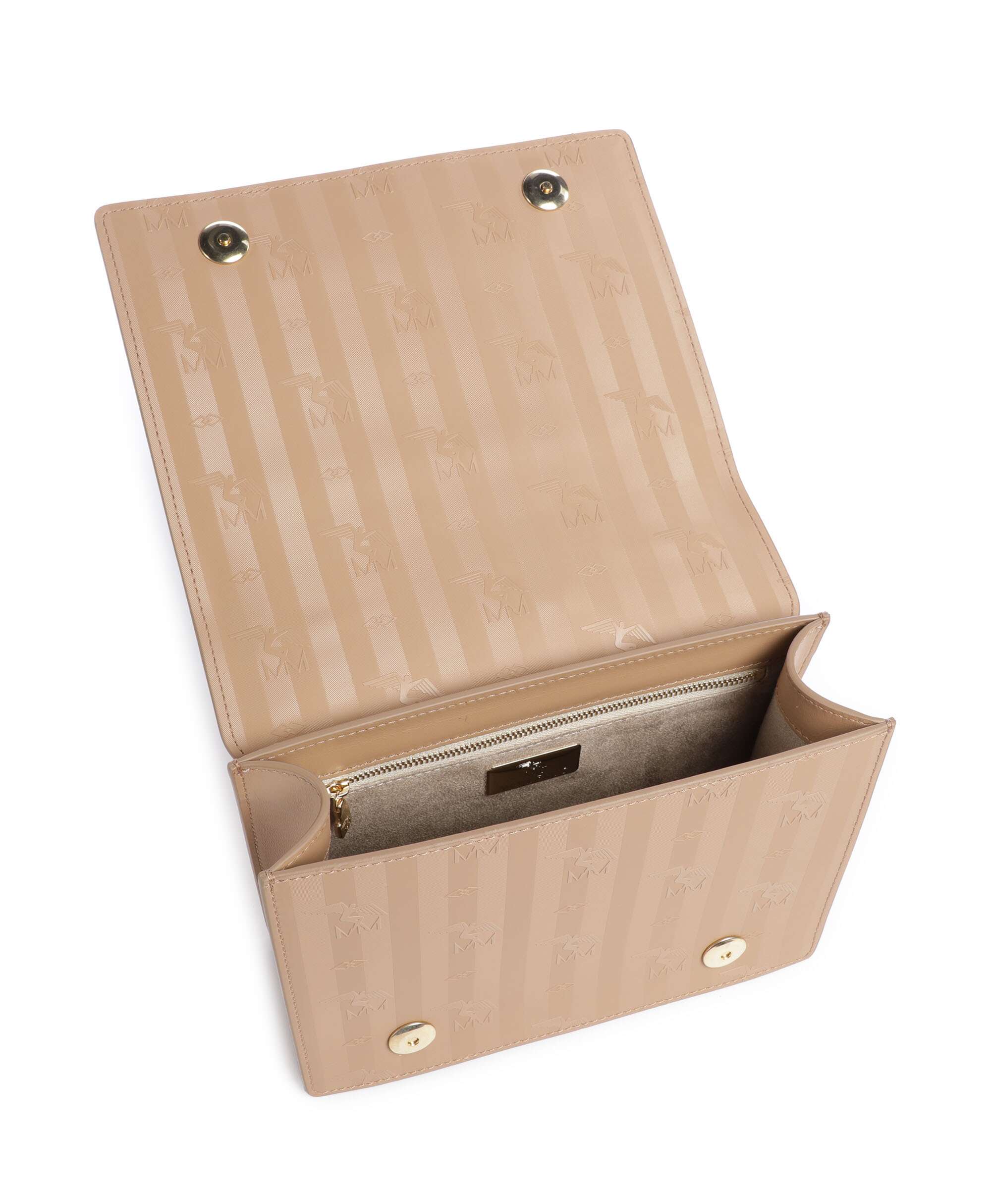 Maison Mollerus Vinerus Melide Sac bandoulière cappuccino beige/nastro - Image 6