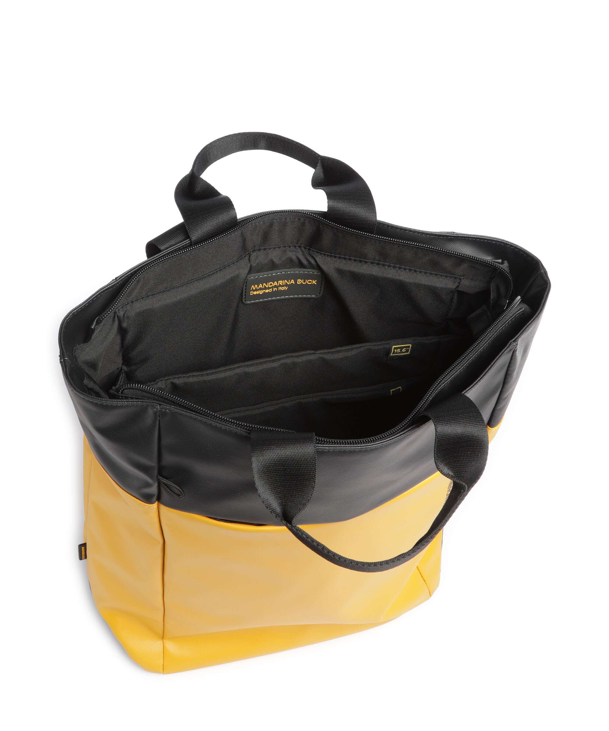 Mandarina Duck Eco Coated Sac à dos duck yellow - Image 6
