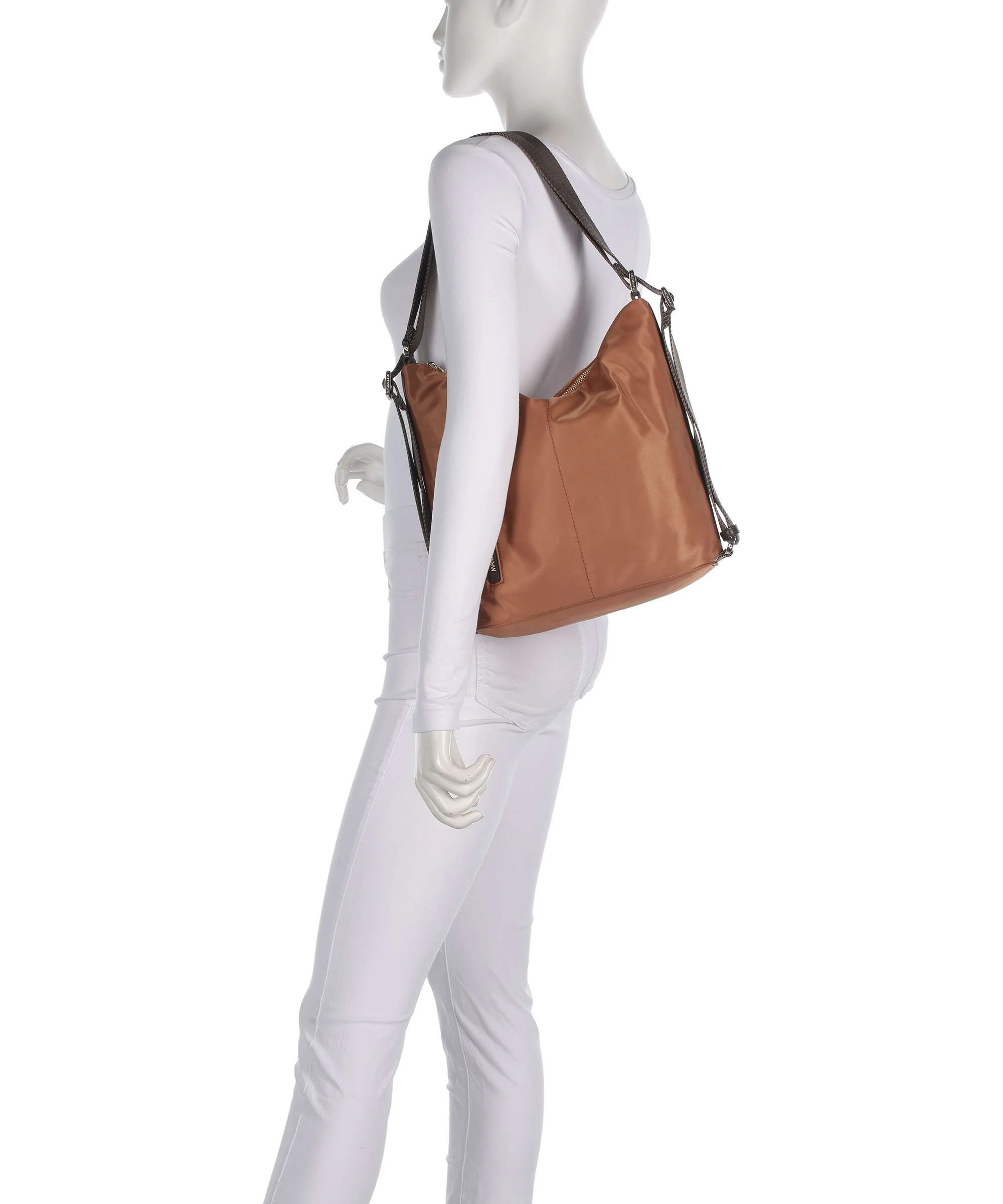 Mandarina Duck Hunter Sac à main porté dos pecan nut - Image 3