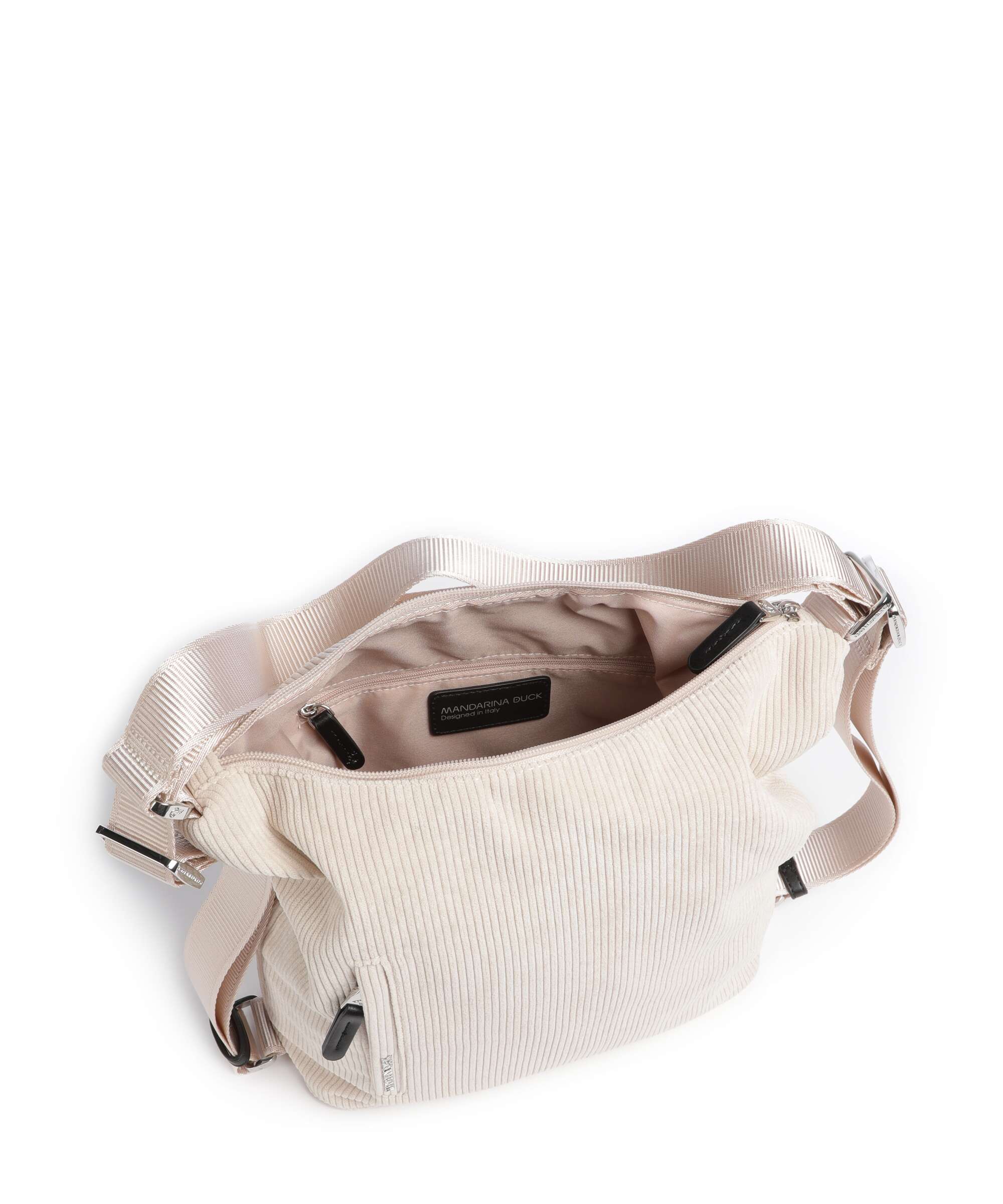Mandarina Duck Hunter Velvet Sac à main porté dos cashmere - Image 7
