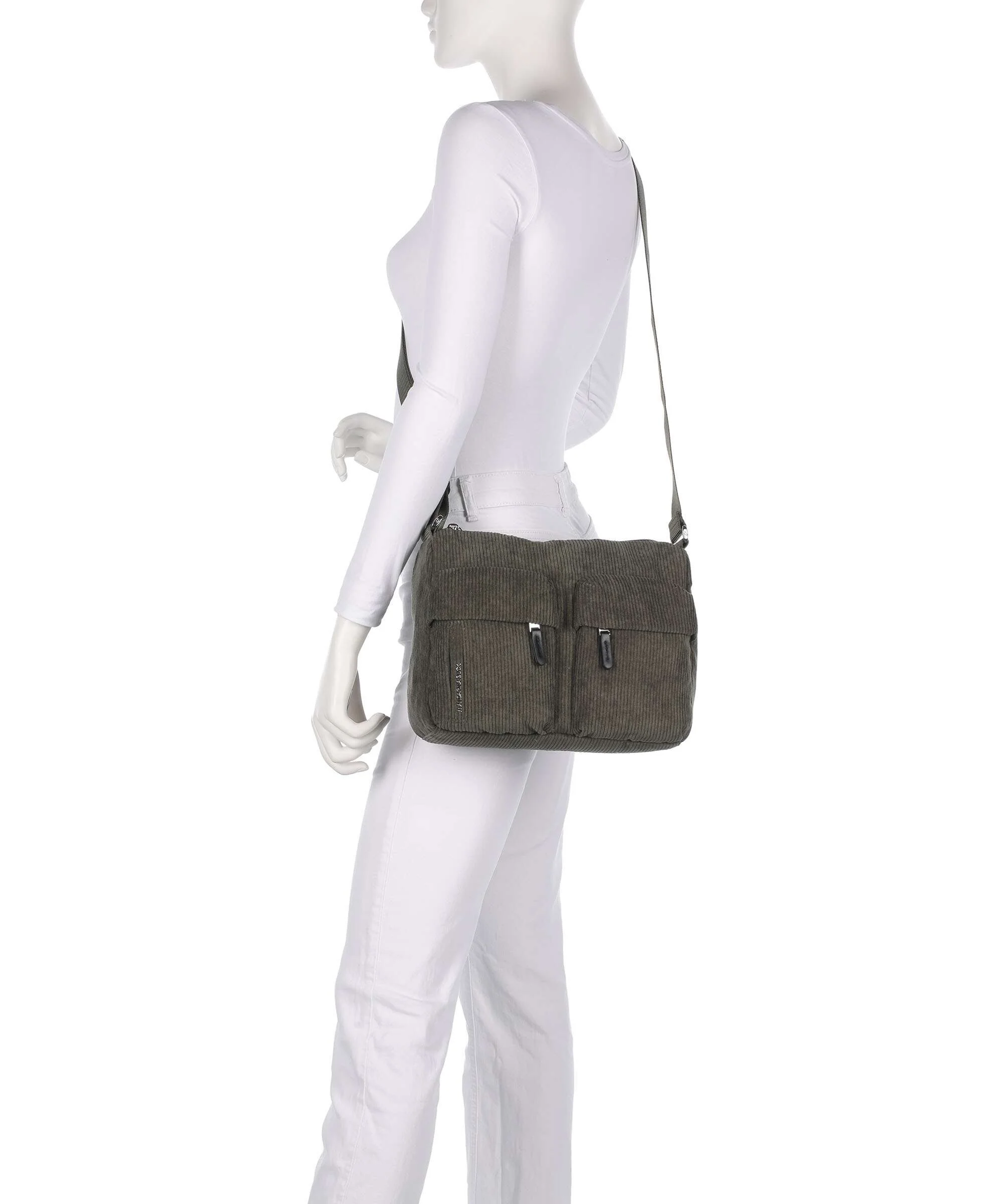Mandarina Duck Hunter Velvet Sac bandoulière pirite - Image 3