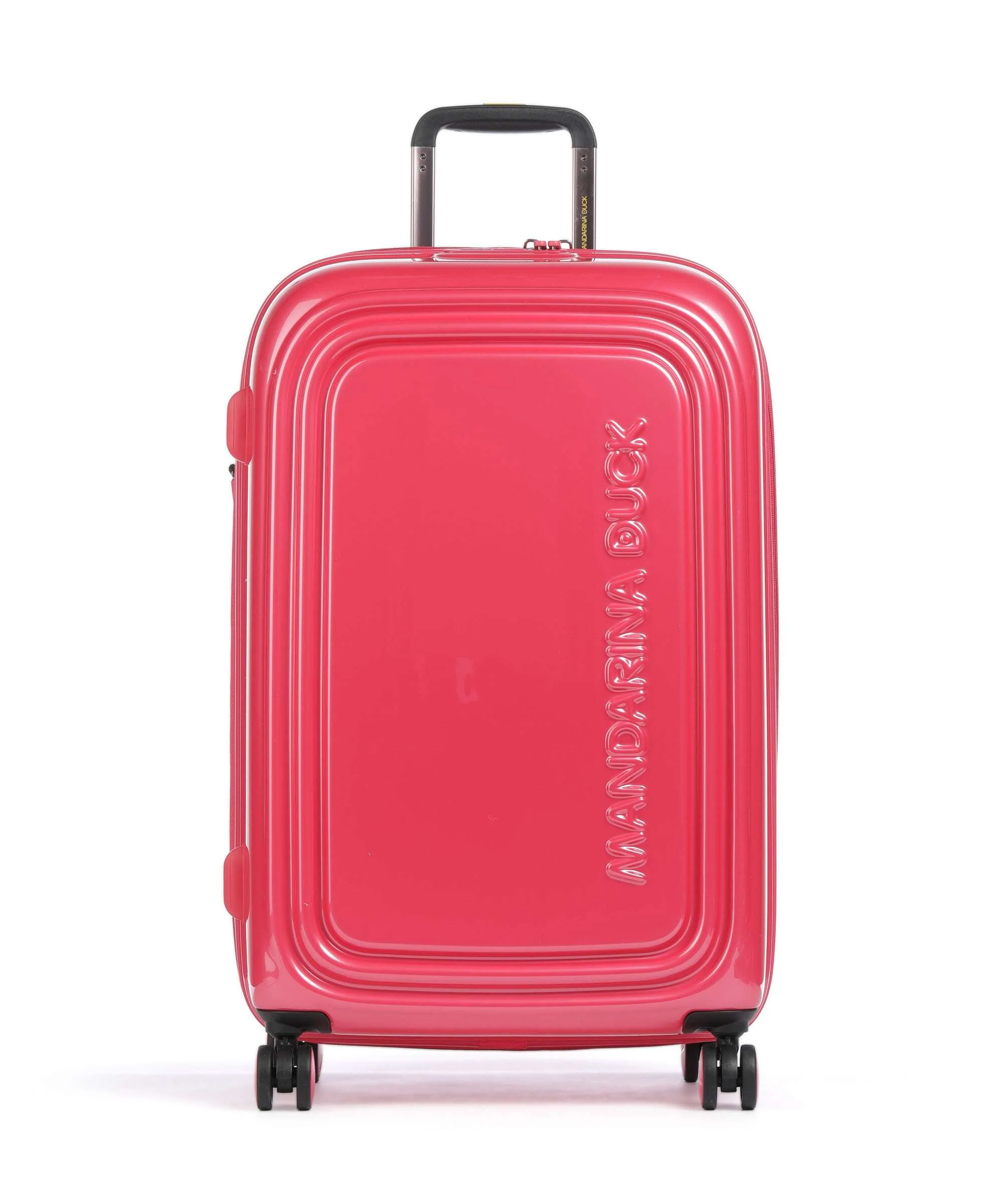 Mandarina Duck Logoduck+ Metal Valise 4 roues raspberry
