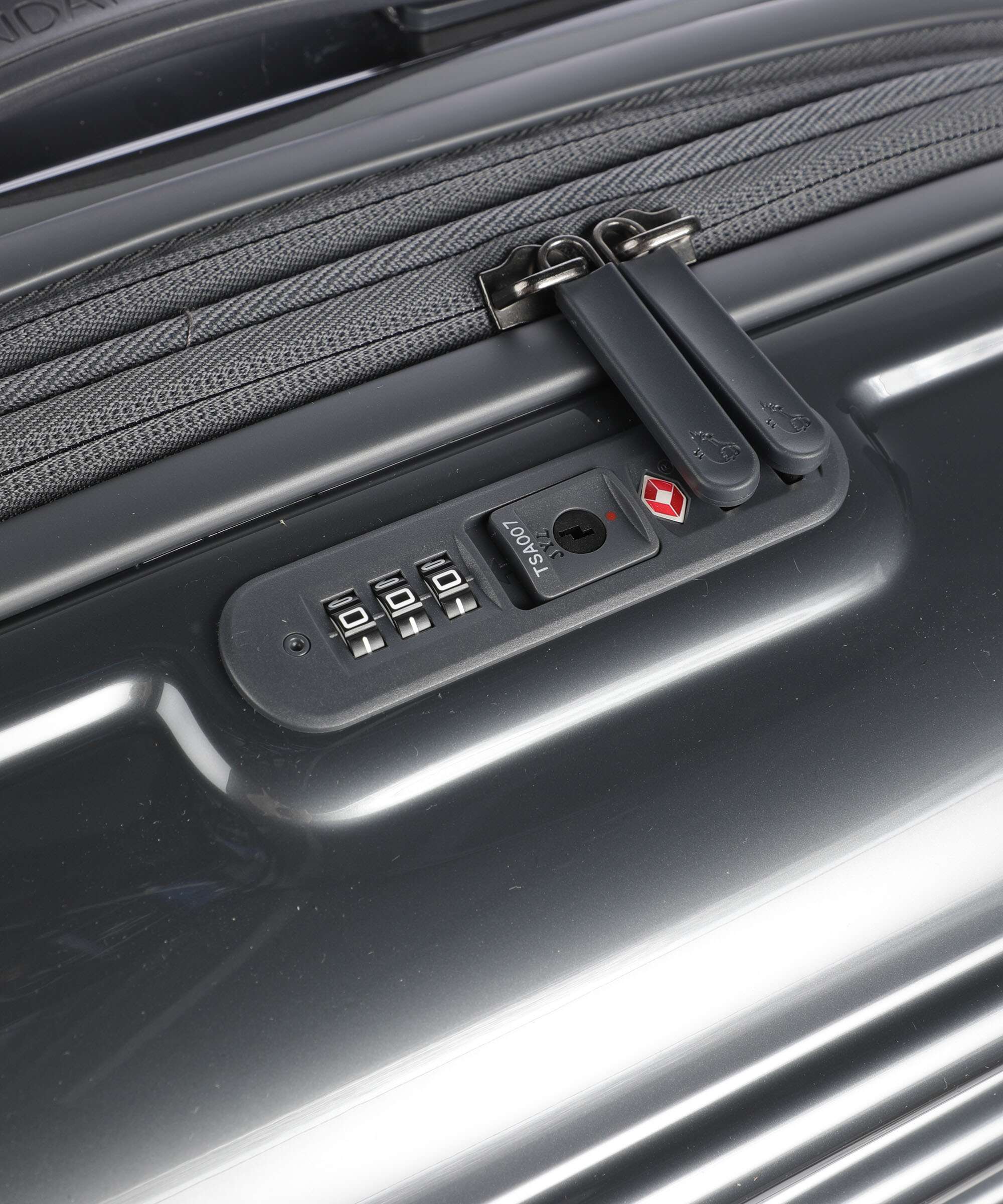 Mandarina Duck Logoduck+ Metal Valise 4 roues anthracite - Image 3