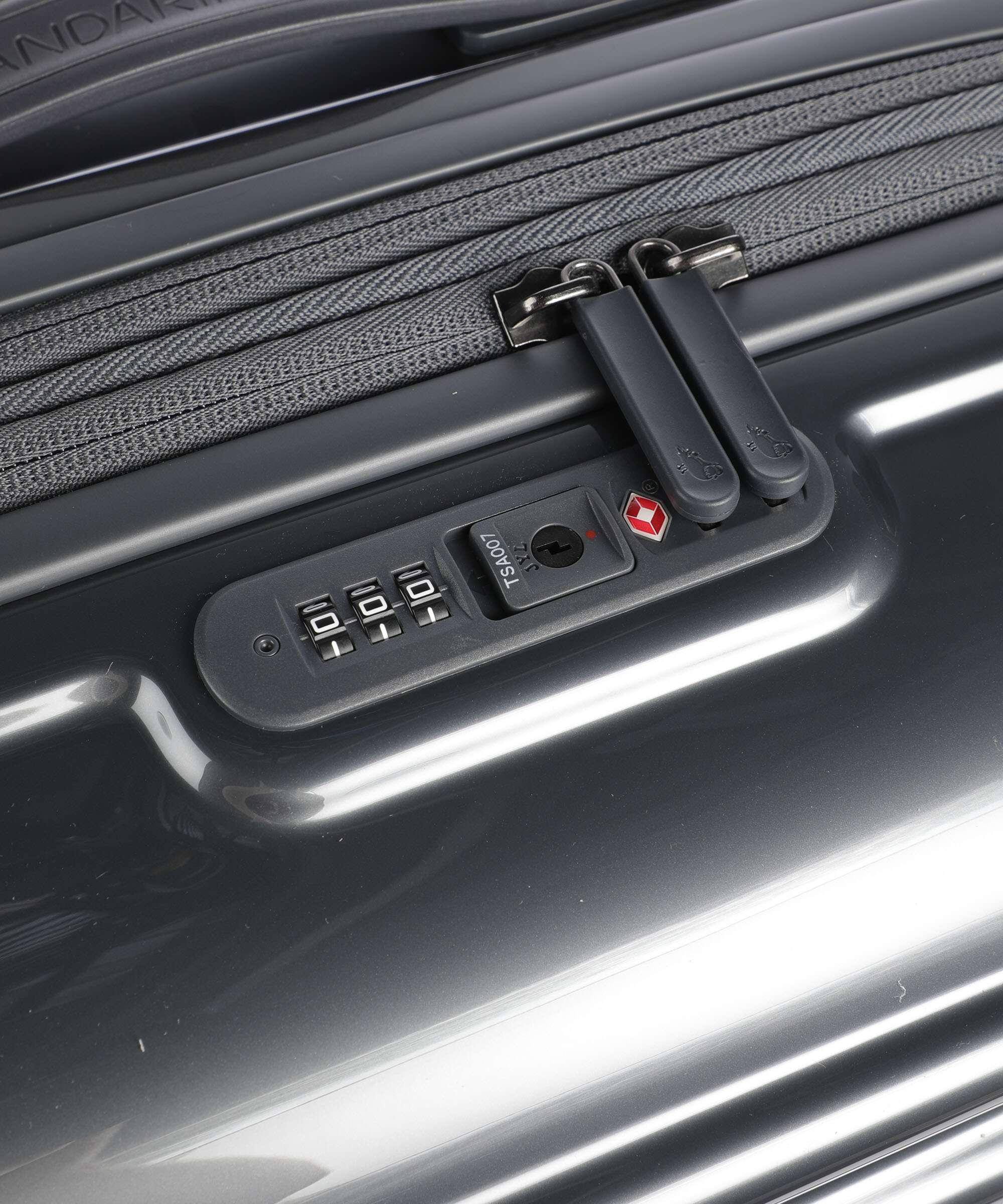 Mandarina Duck Logoduck+ Metal Valise 4 roues anthracite - Image 3