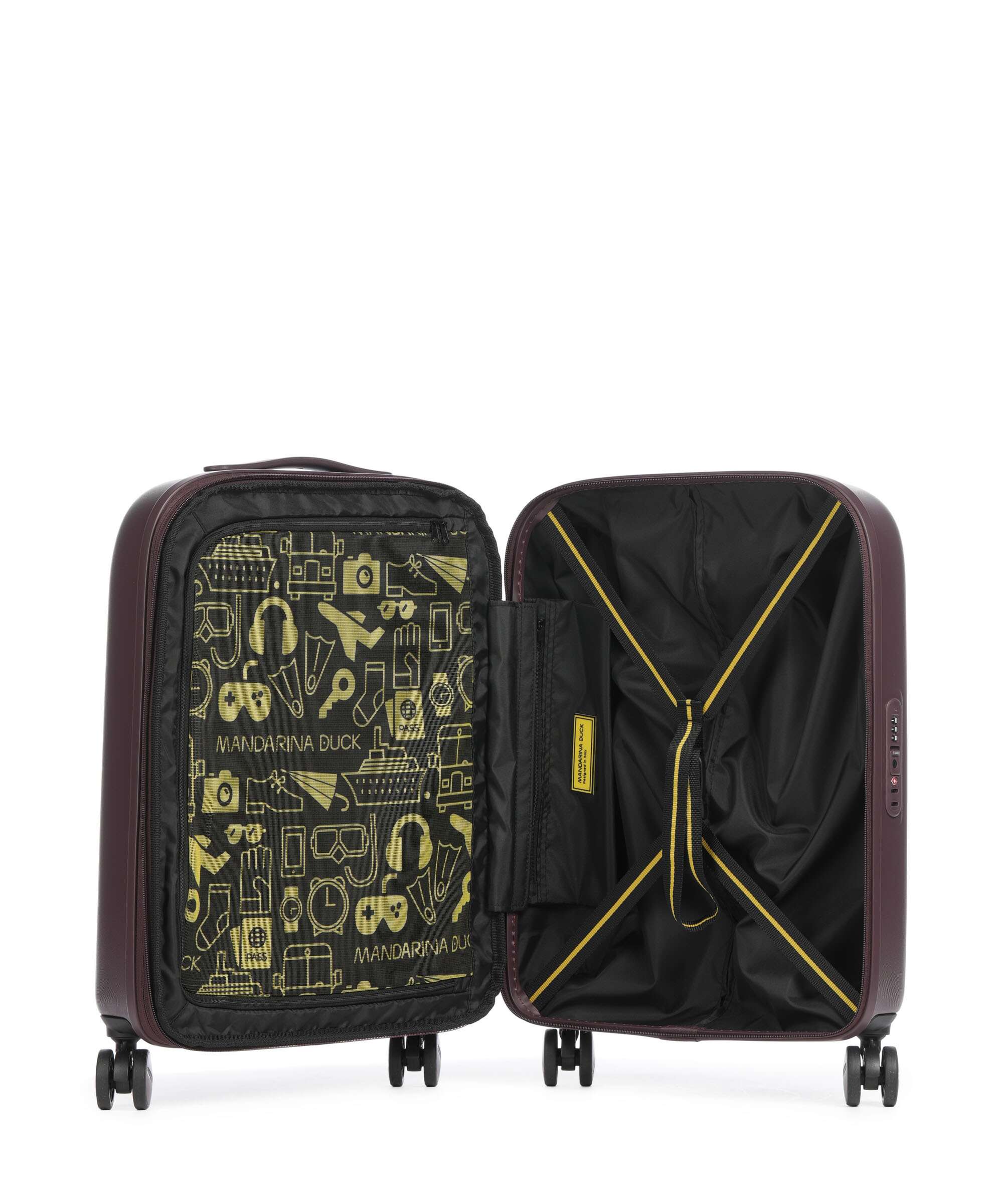 Mandarina Duck Logoduck+ Valise 4 roues choco ice - Image 6