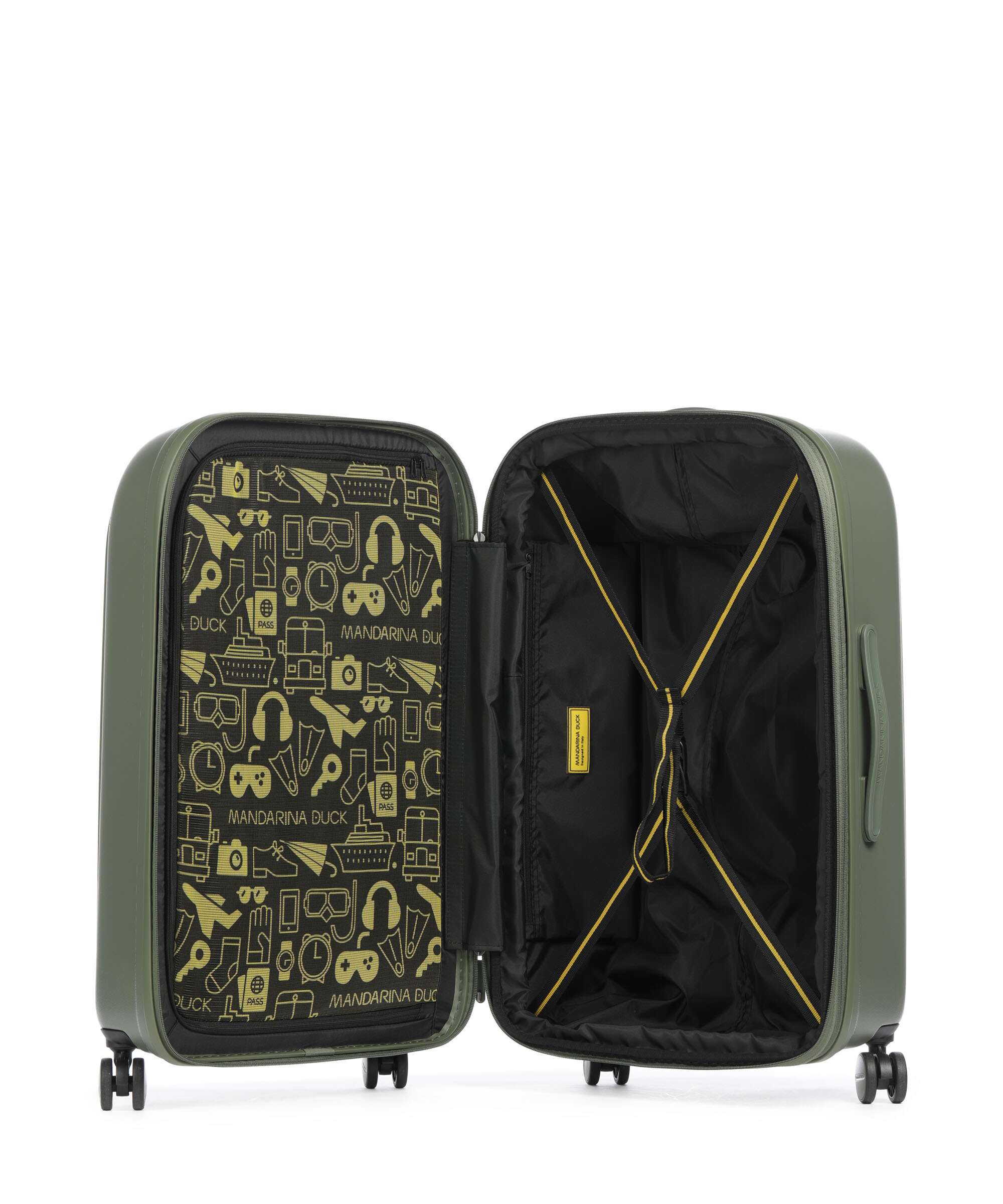 Mandarina Duck Logoduck+ Valise 4 roues pine green - Image 6