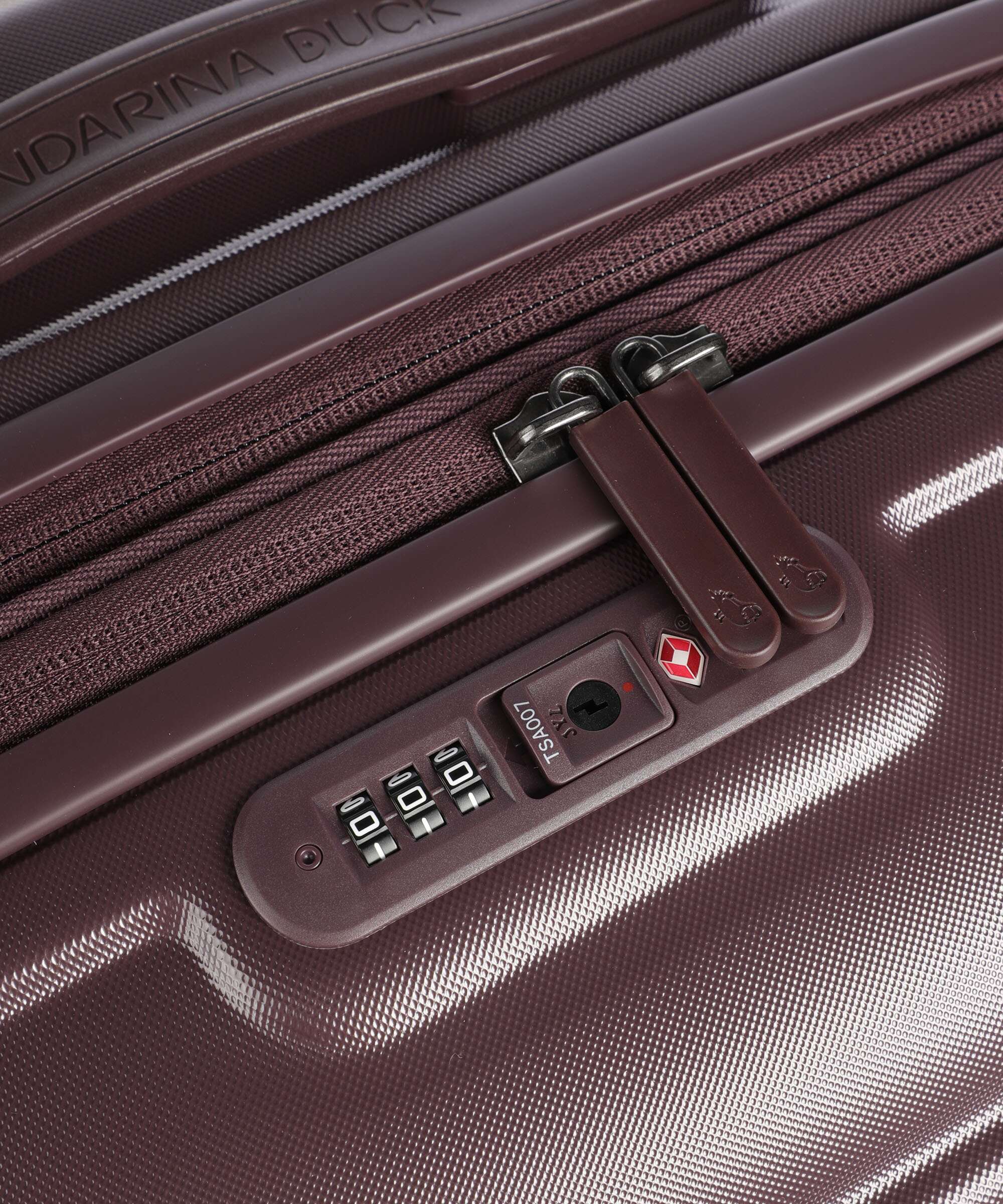 Mandarina Duck Logoduck+ Valise 4 roues choco ice - Image 3