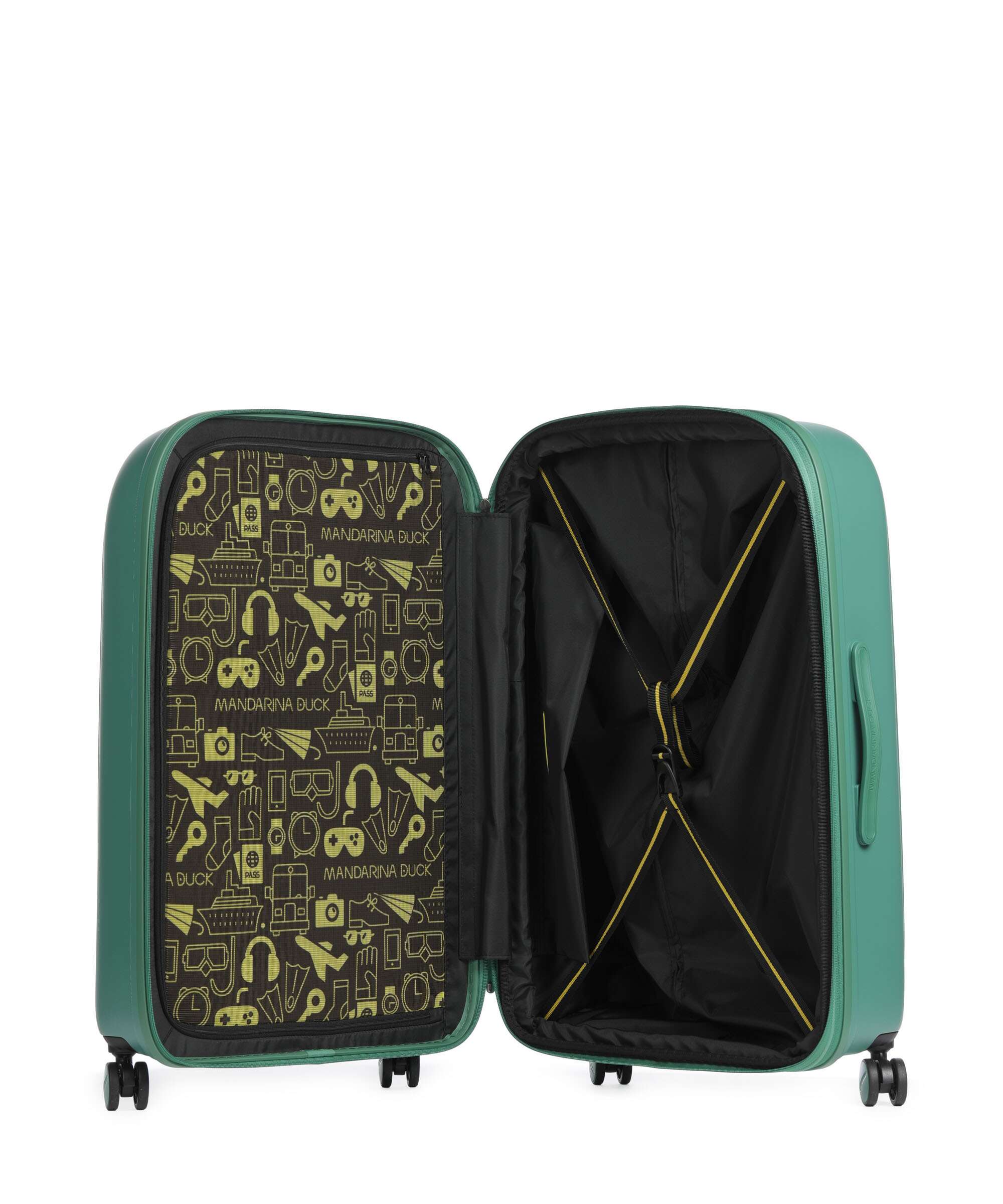 Mandarina Duck Logoduck+ Valise 4 roues foliage green - Image 6