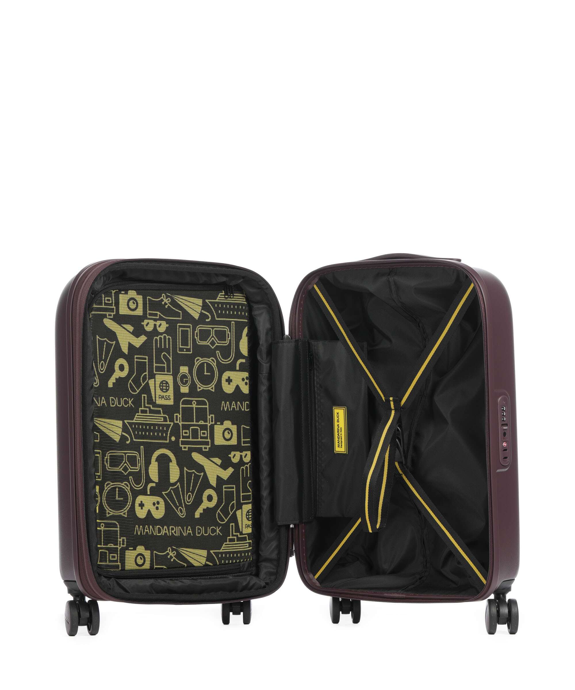 Mandarina Duck Logoduck+ Valise 4 roues choco ice - Image 6
