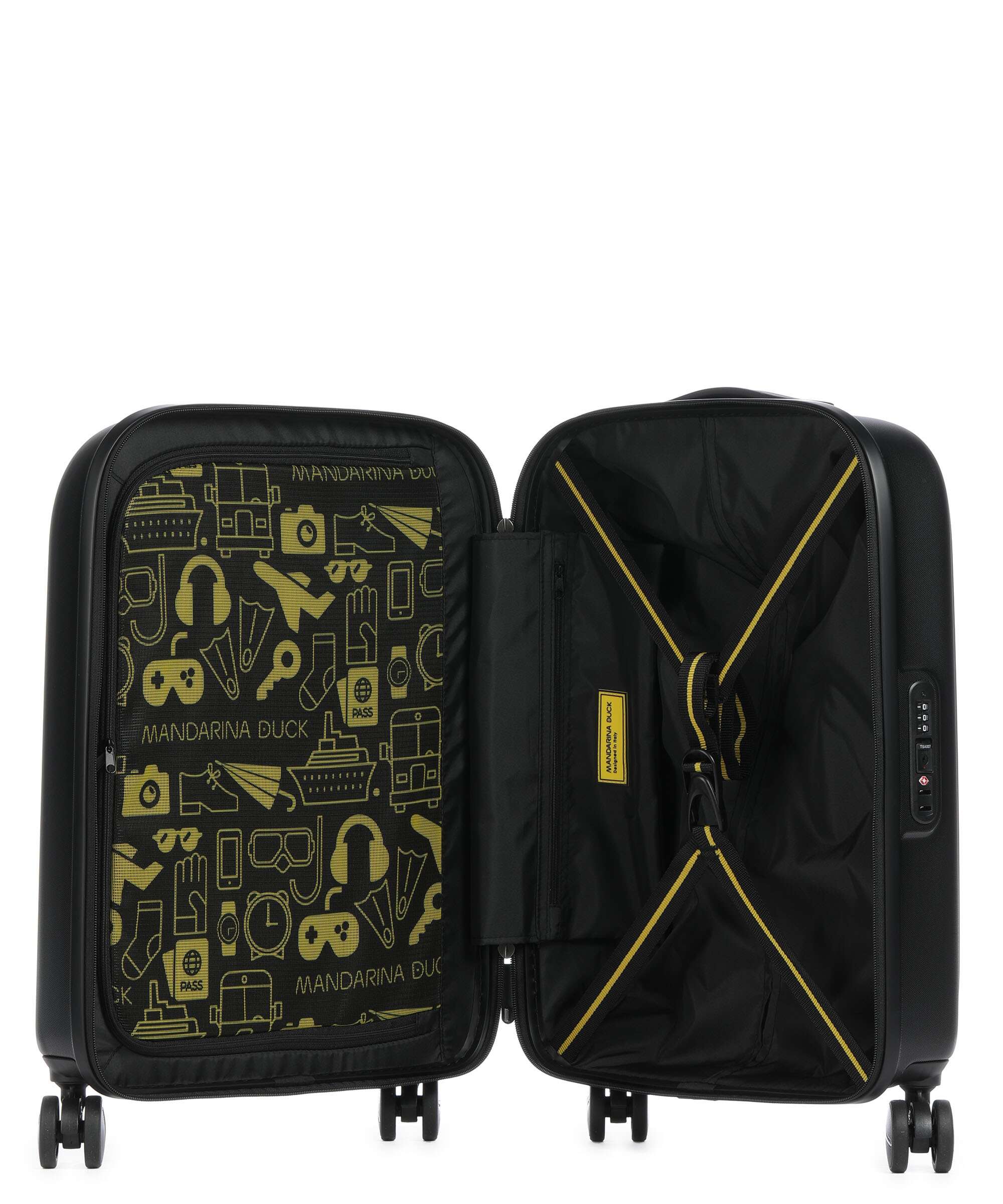 Mandarina Duck Logoduck+ Valise 4 roues black - Image 5