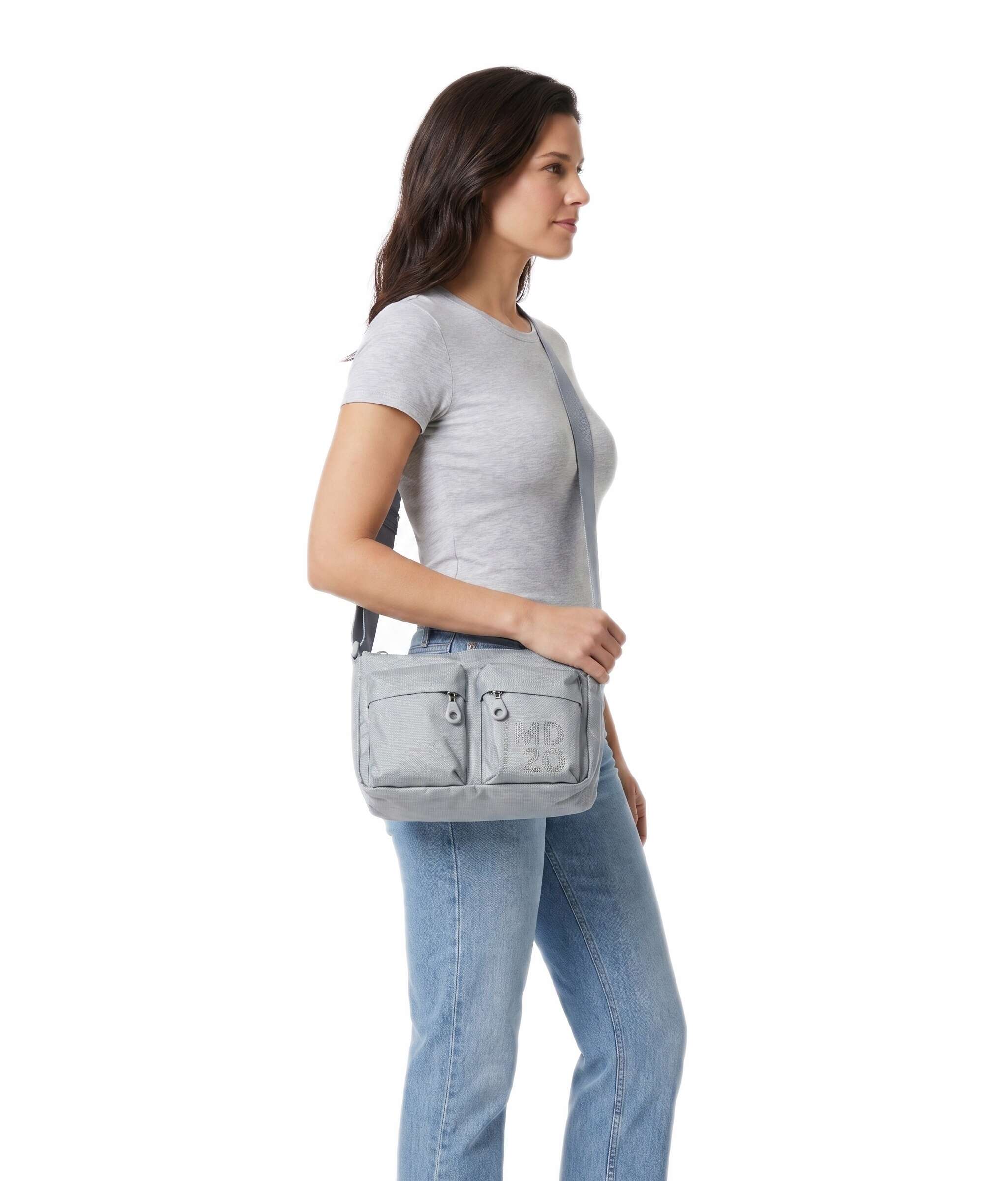 Mandarina Duck MD20 Lux 2.0 Sac bandoulière silver - Image 3