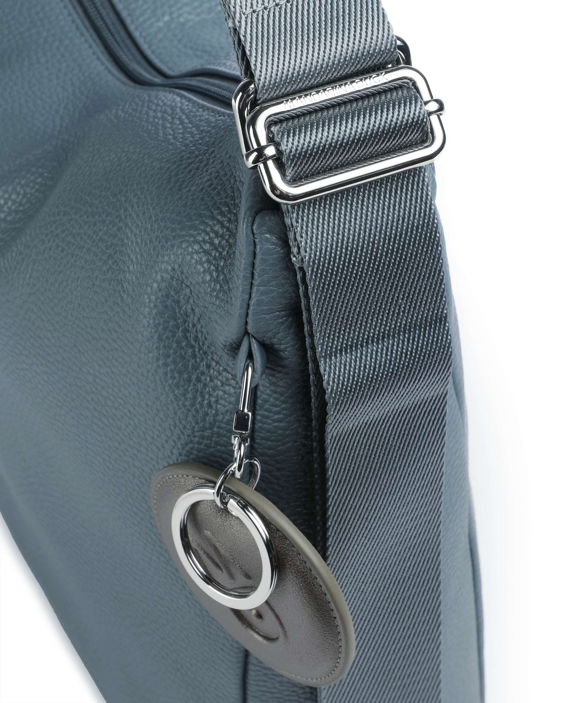 Mandarina Duck Mellow Leather Sac à main porté dos iron - Image 5