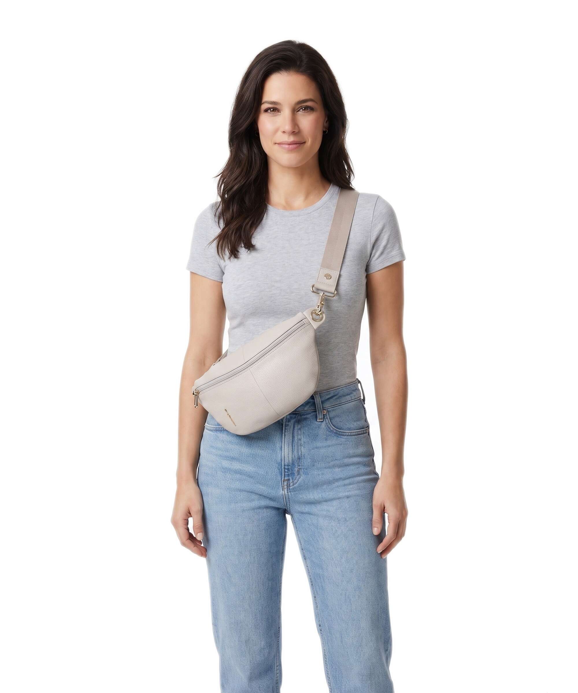 Mandarina Duck Mellow Leather Sac banane cocoon - Image 3