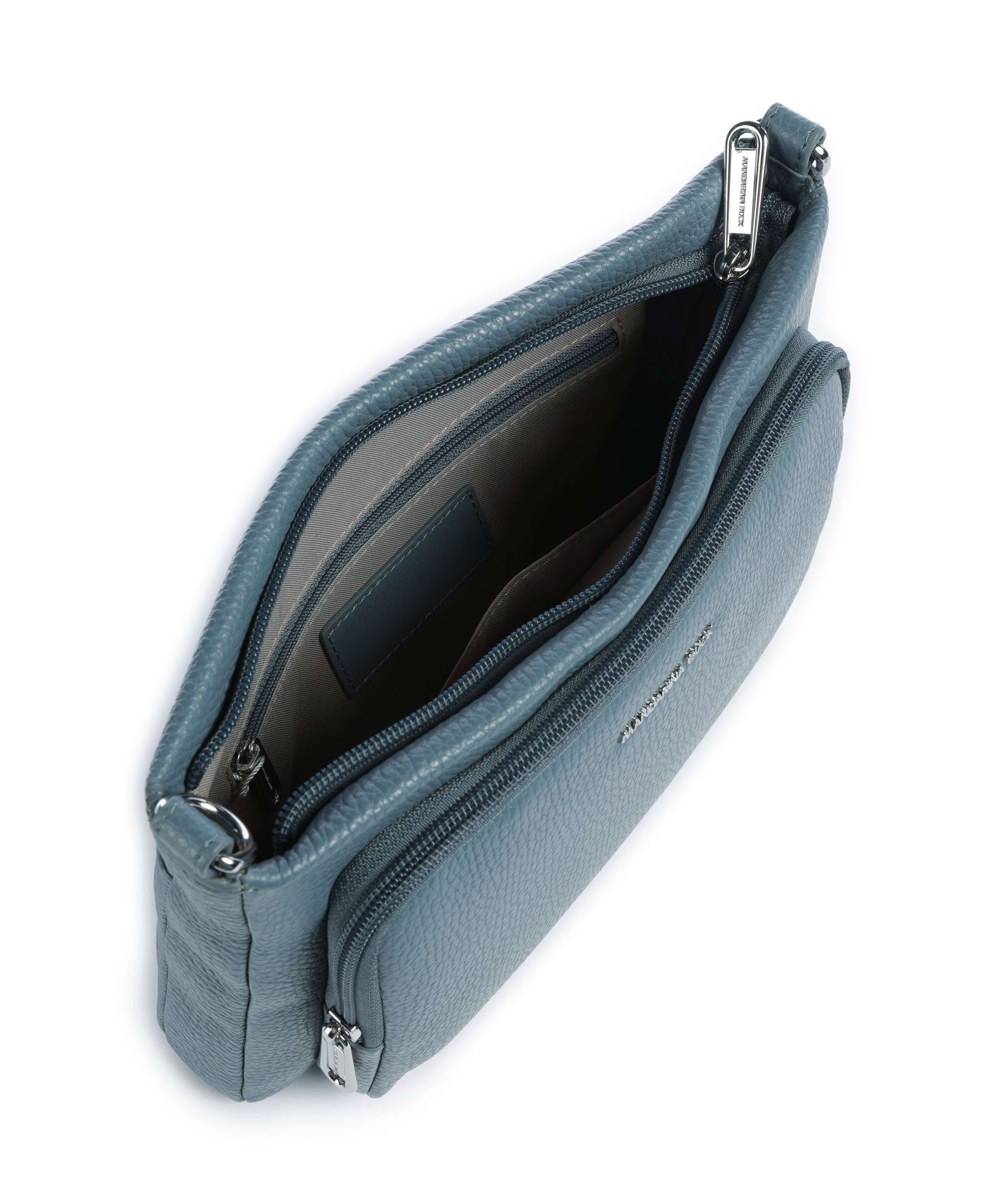 Mandarina Duck Mellow Leather Sac bandoulière iron - Image 6