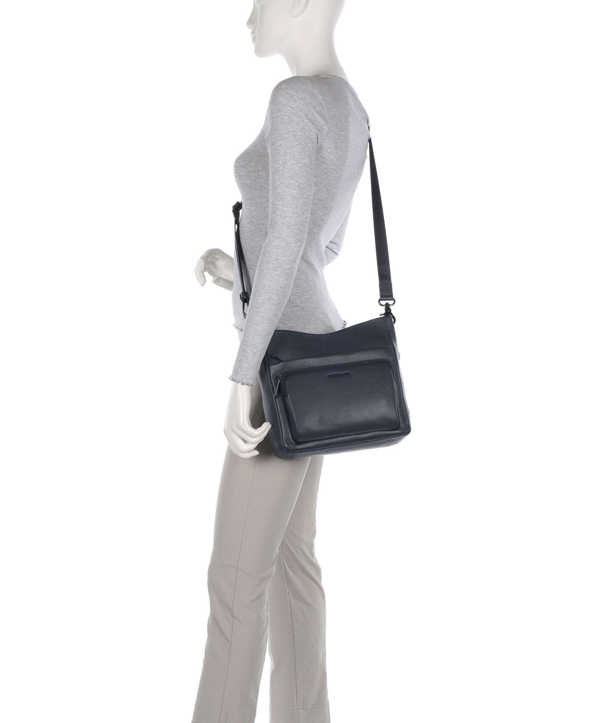 Mandarina Duck Mellow Leather Sac bandoulière dress blue - Image 3