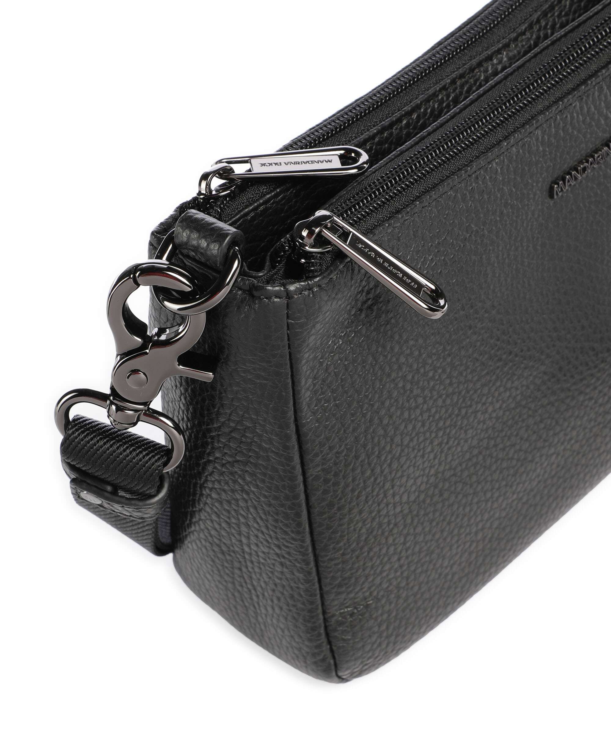 Mandarina Duck Mellow Leather Sac bandoulière nero - Image 4