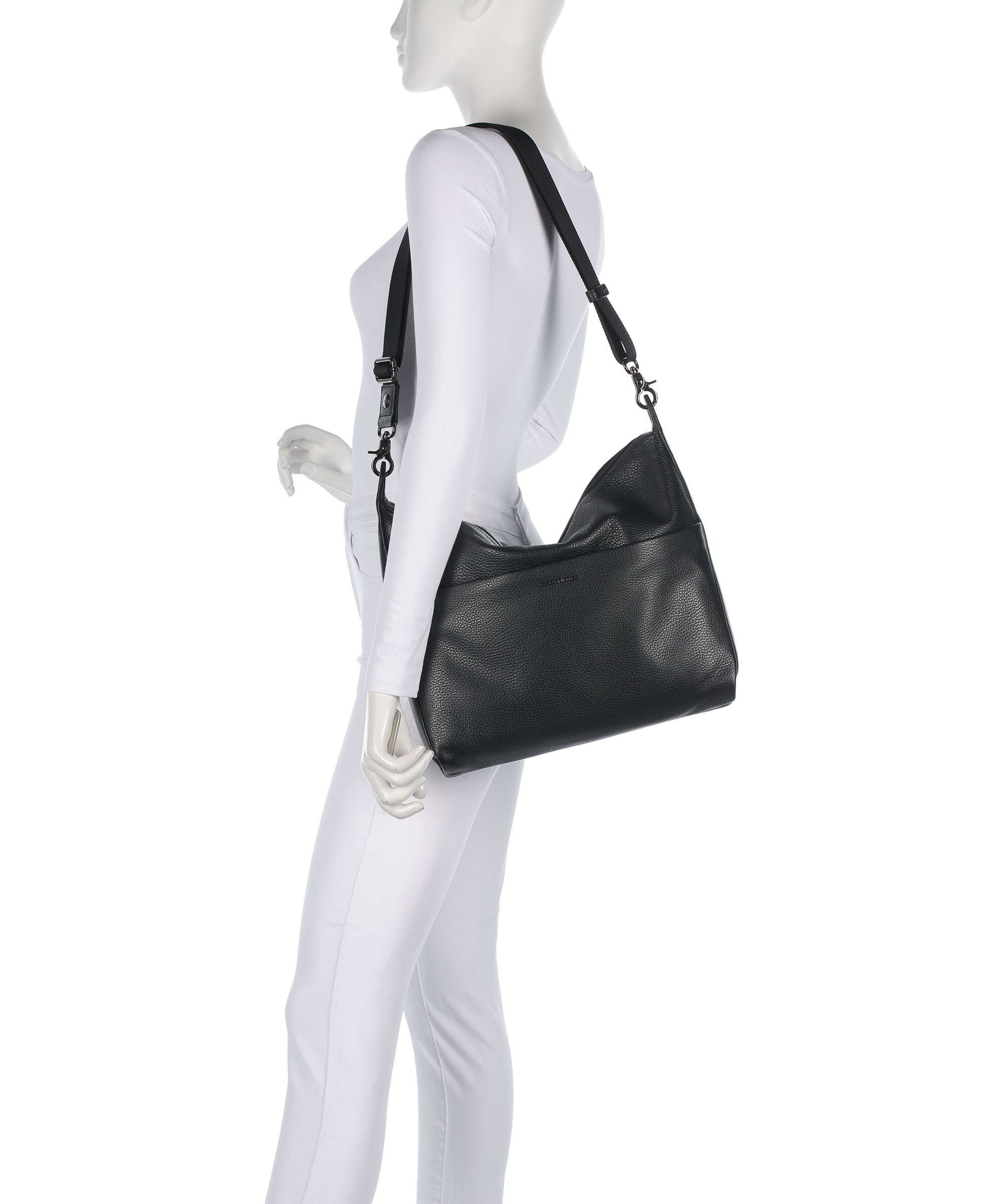 Mandarina Duck Mellow Leather Sac fourre-tout nero - Image 3