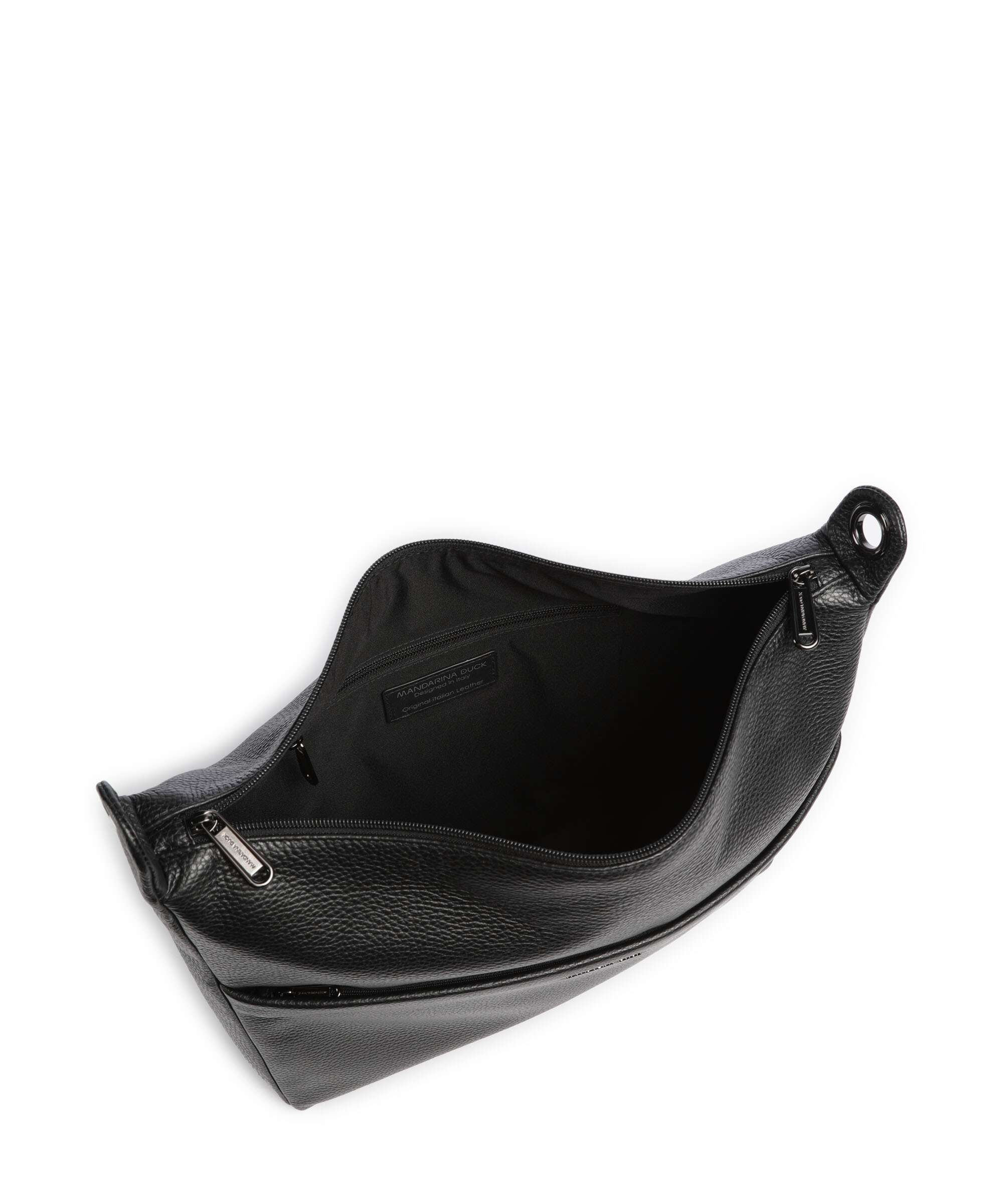 Mandarina Duck Mellow Leather Sac fourre-tout nero - Image 6
