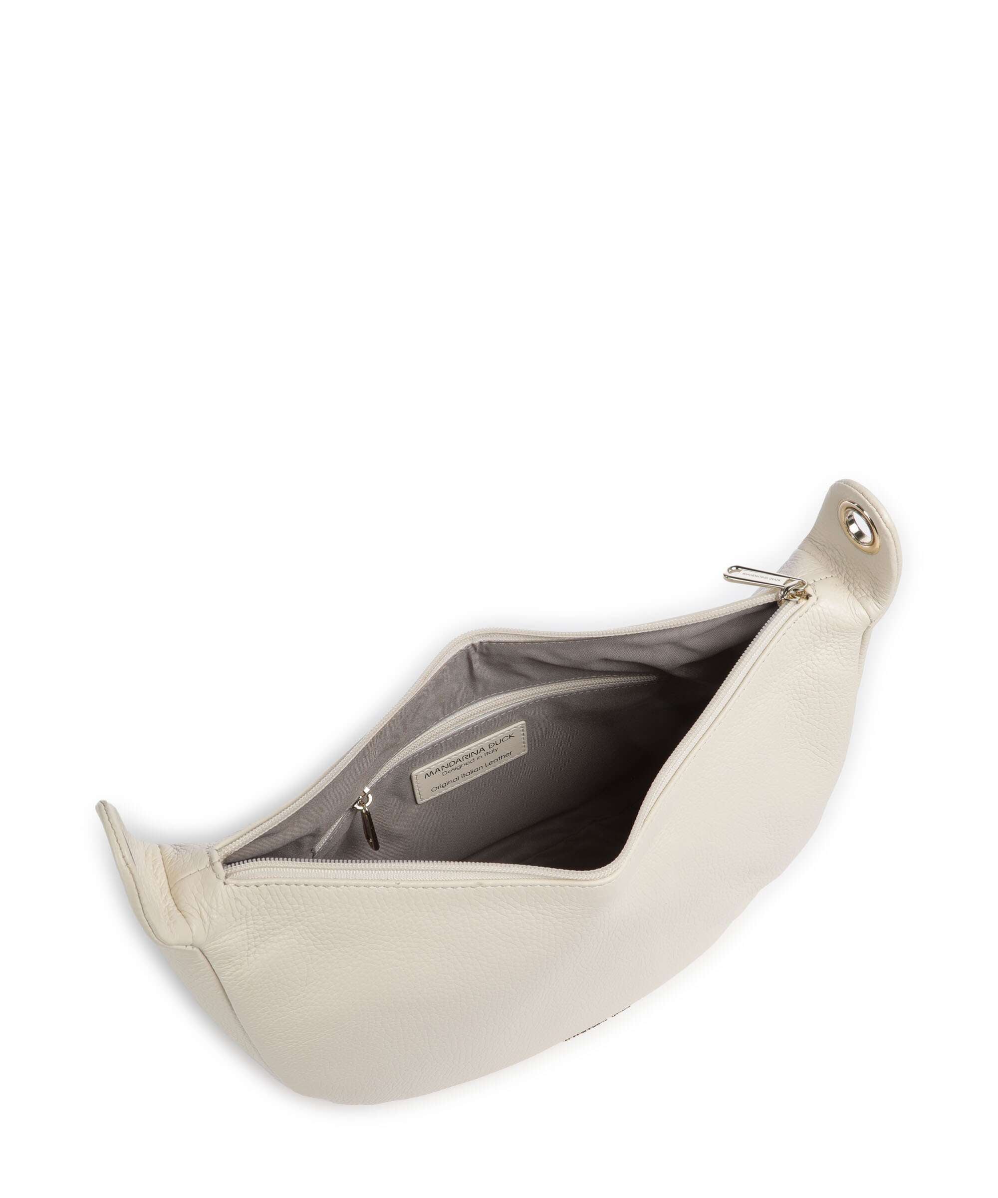 Mandarina Duck Mellow Leather Sac porté épaule almond - Image 6