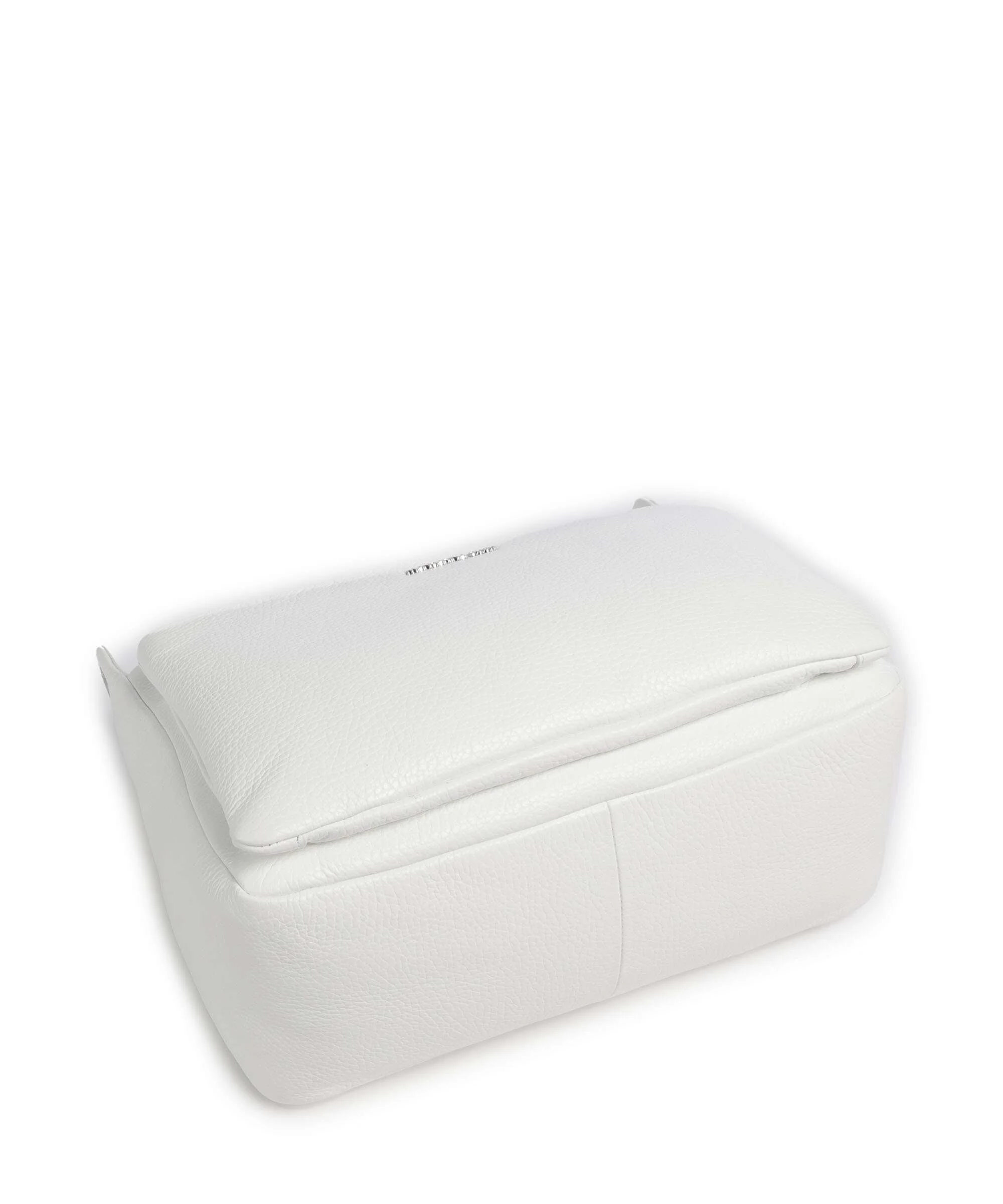 Mandarina Duck Mellow Leather Sac porté épaule blanc - Image 4