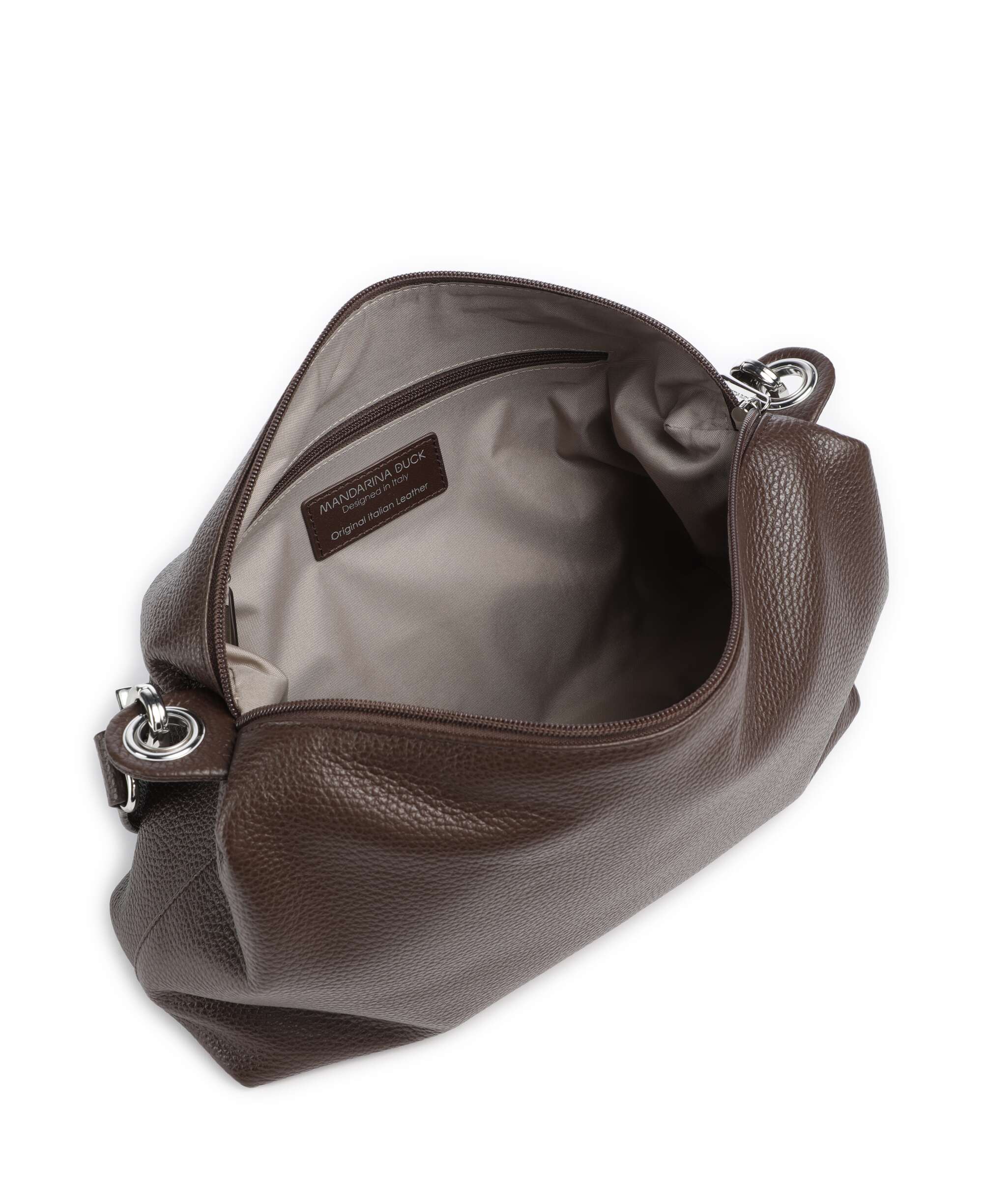 Mandarina Duck Mellow Leather Sac porté épaule espresso - Image 5