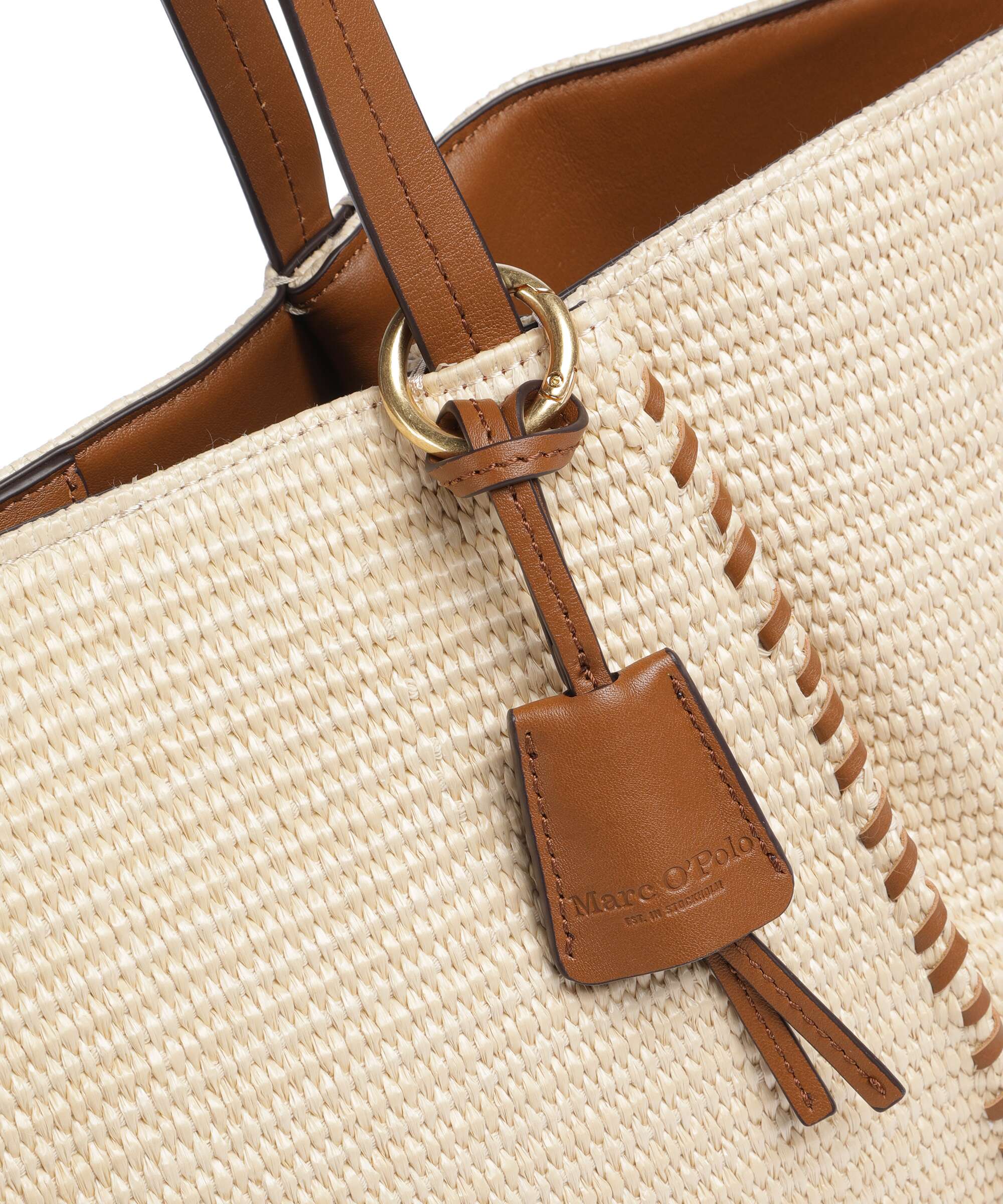 Marc O'Polo Edda Cabas light raffia - Image 4