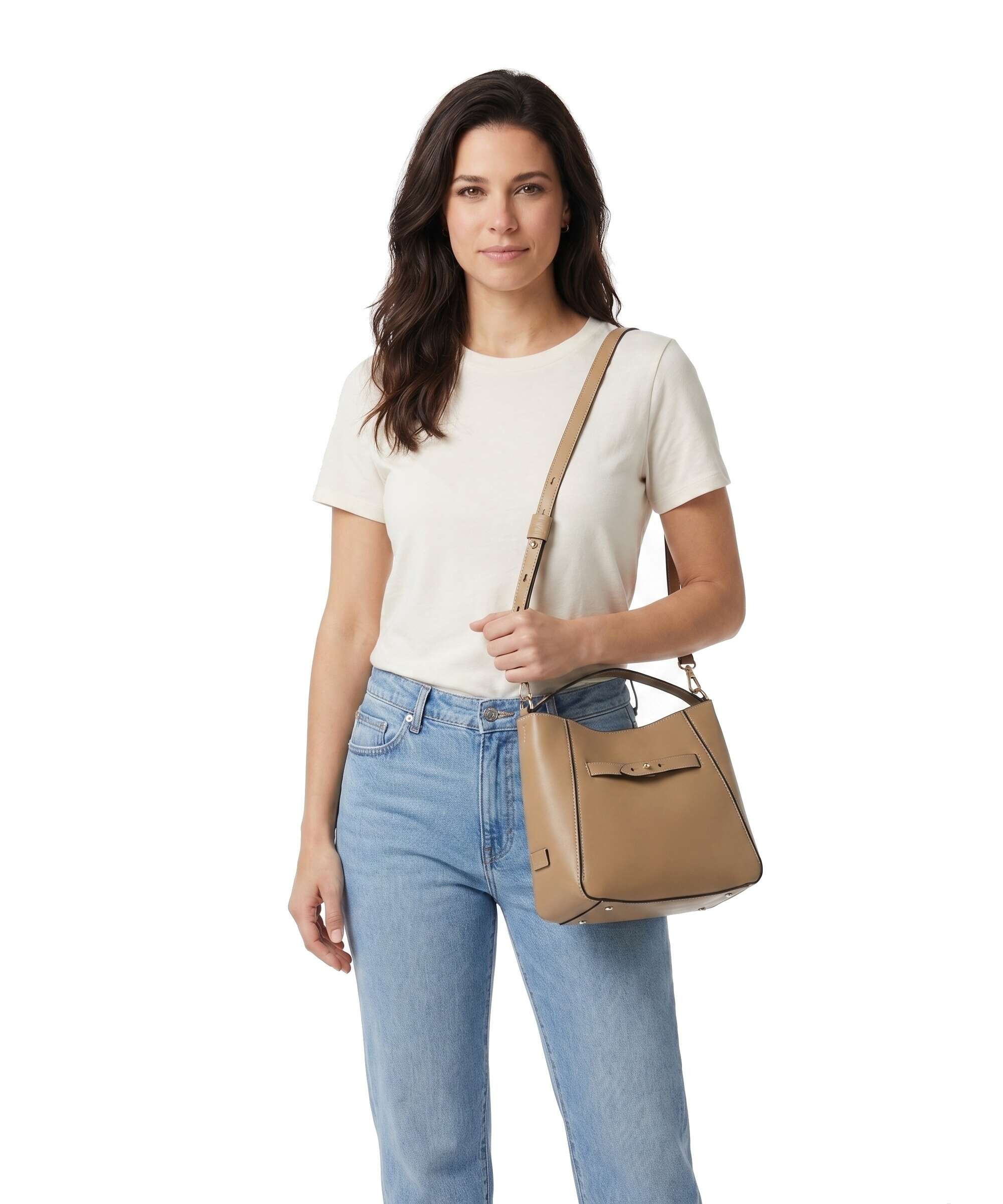 Marc O'Polo Tilda M Sac bandoulière warm taupe - Image 3