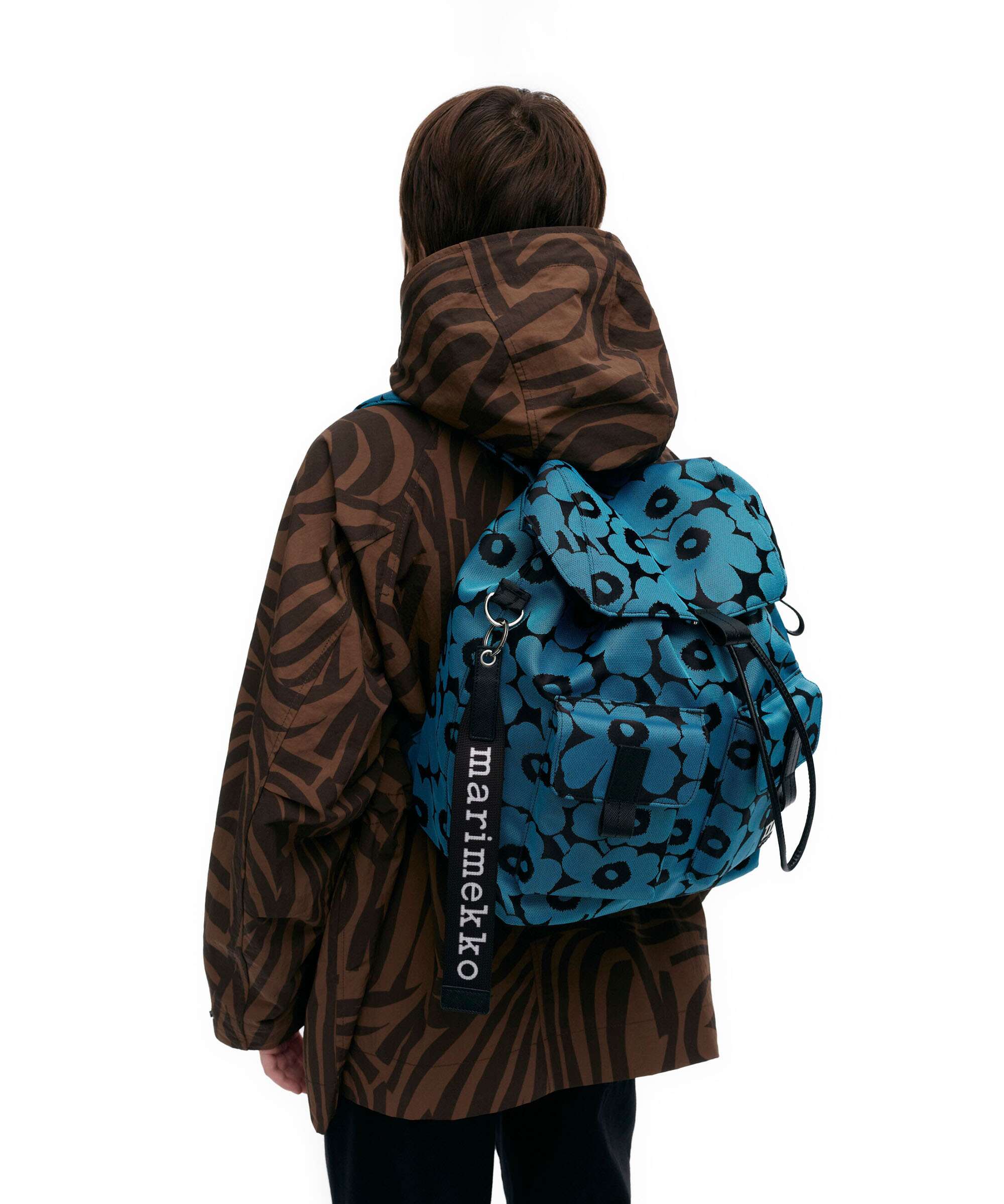 Marimekko Everything Unikko L Sac à dos blue/black - Image 3