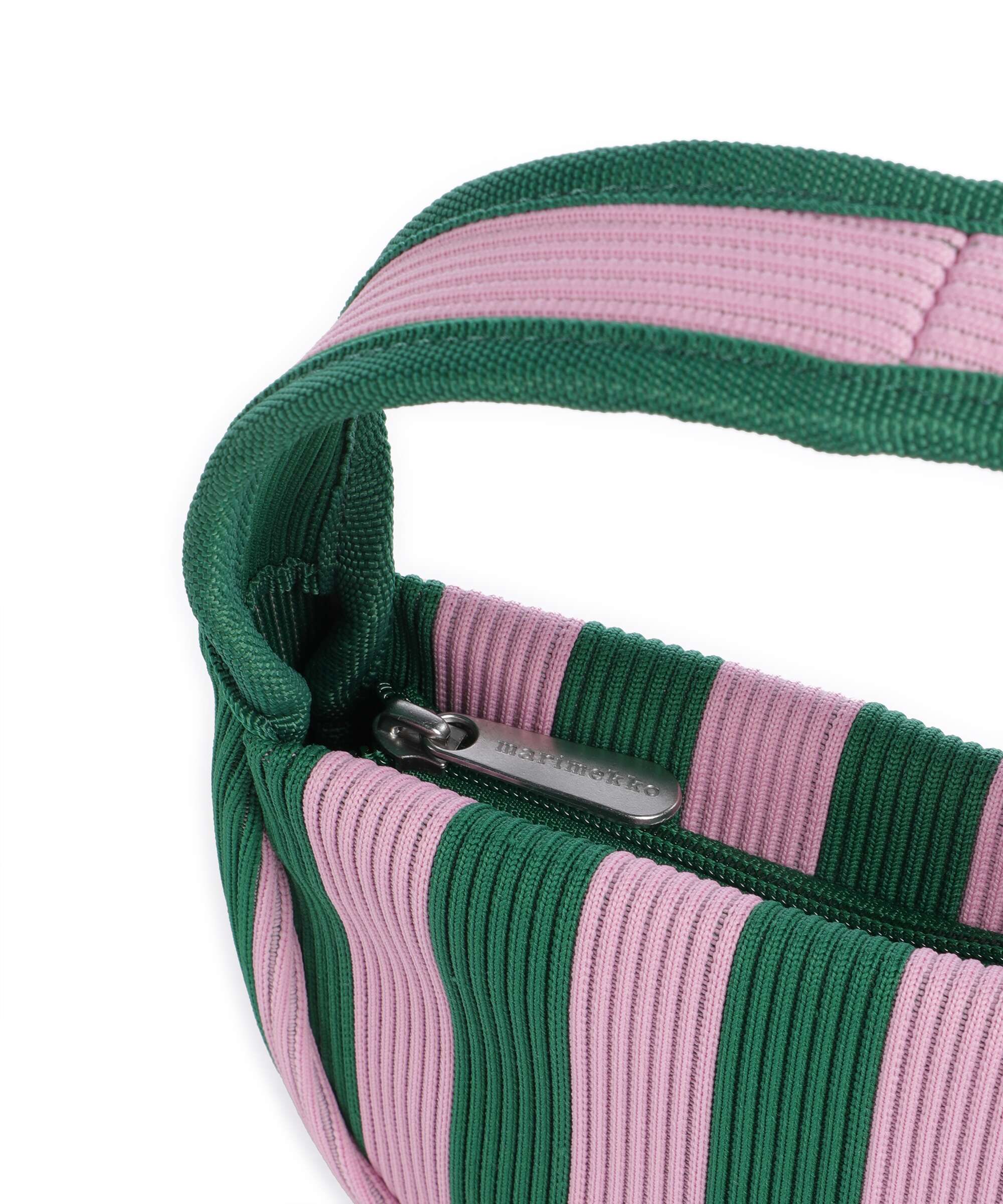 Marimekko Knitted Merirosvo Sac à main pink/dark green - Image 4