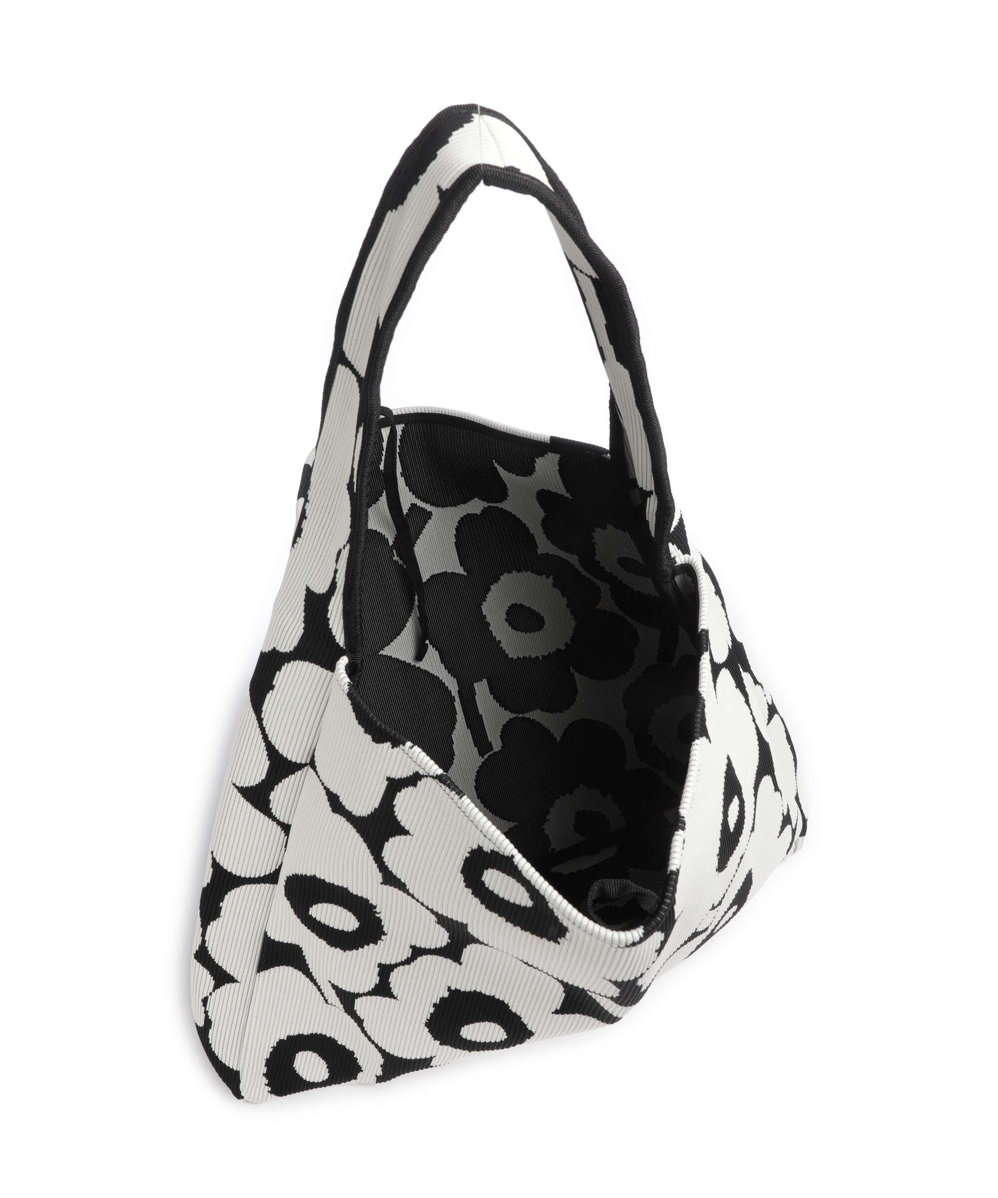 Marimekko Knitted Unikko Sac fourre-tout black/offwhite - Image 5