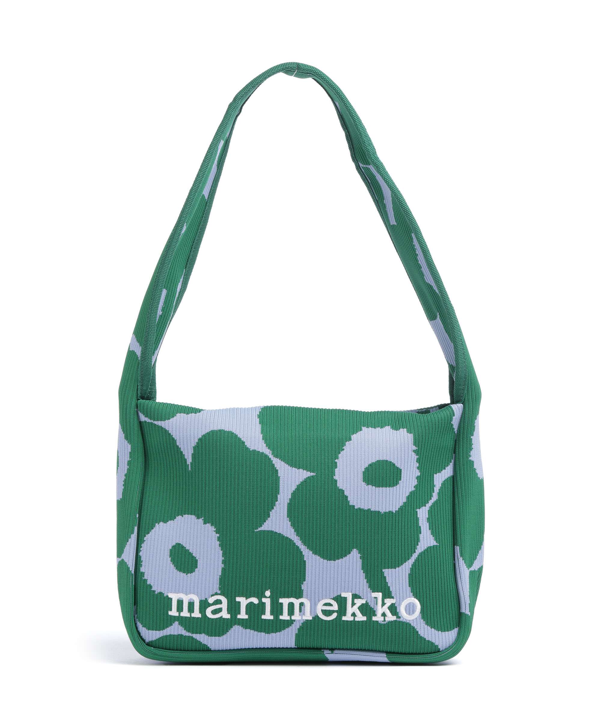 Marimekko Knitted Unikko Sac porté épaule dark green/blue