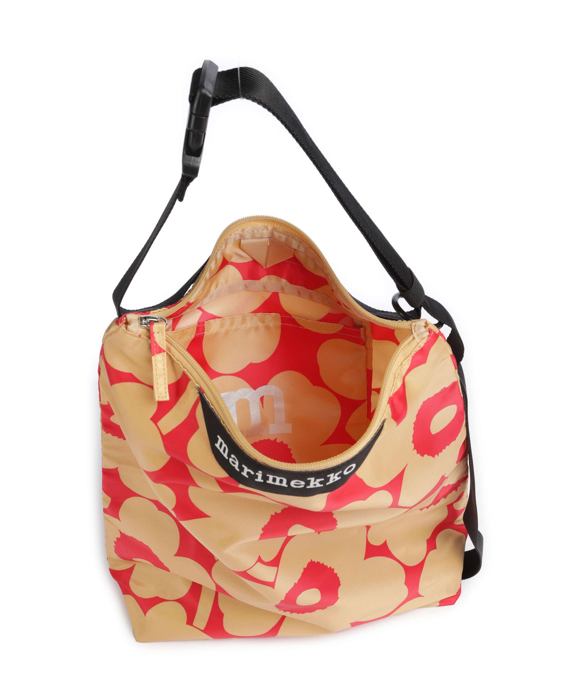Marimekko Neat Unikko M Sac fourre-tout light brown/red - Image 5