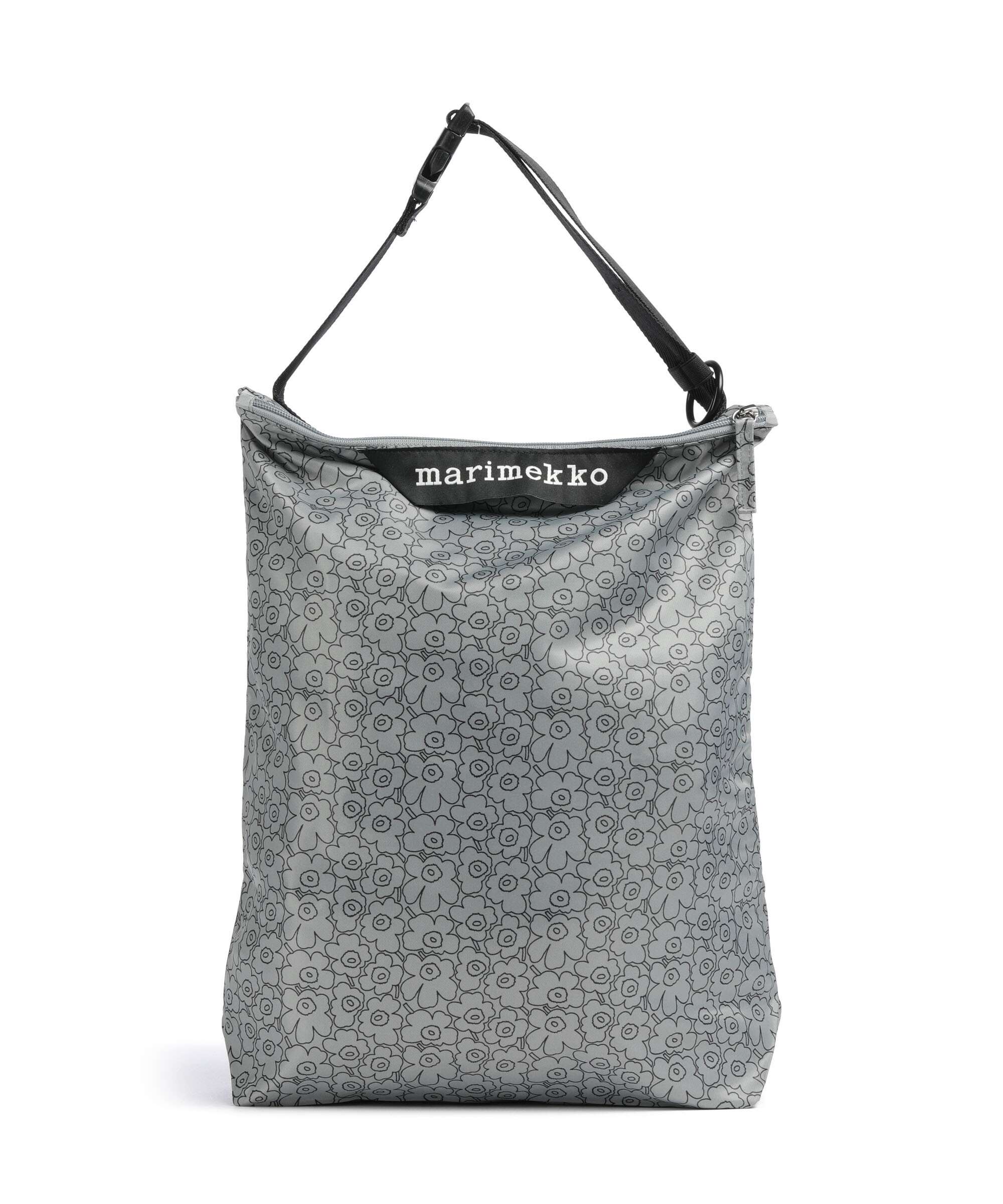 Marimekko Neat Unikko Piirto M Sac fourre-tout grey/black