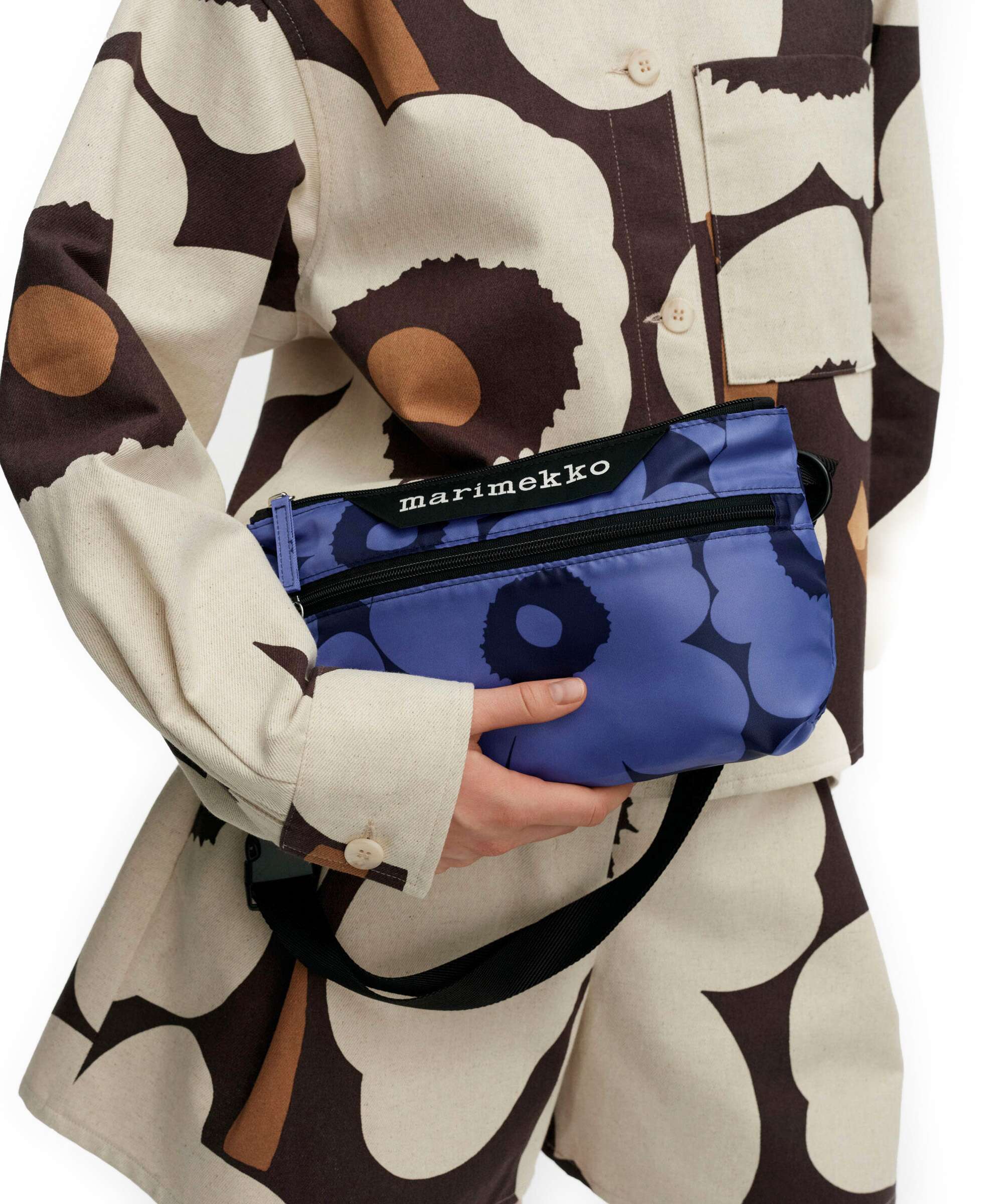 Marimekko Neat Unikko S Sac bandoulière blue/dark blue - Image 3
