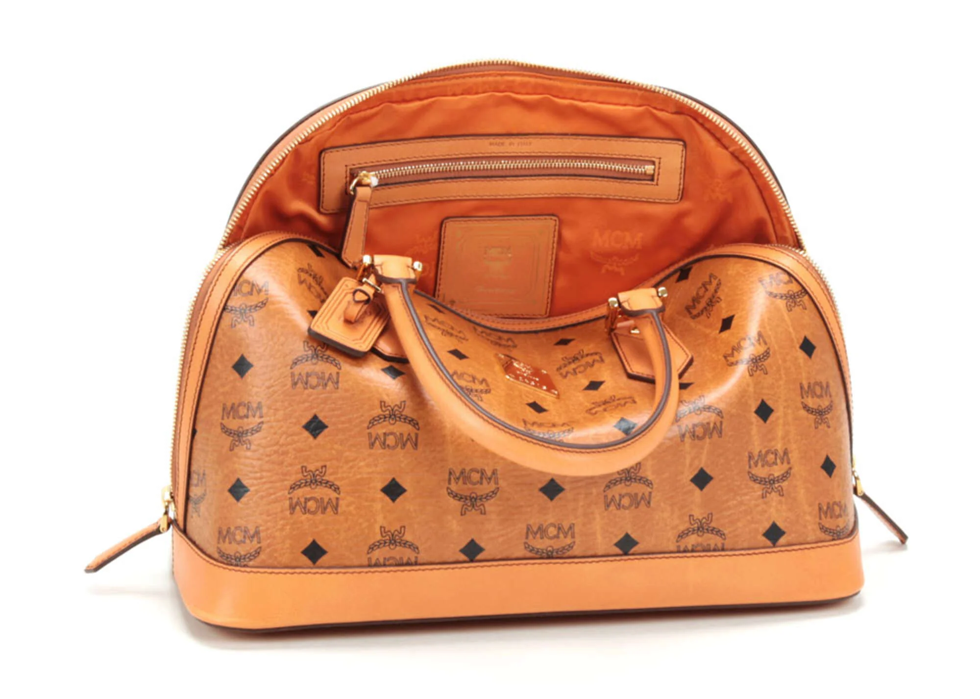 MCM M Sac à main cognac - Image 5