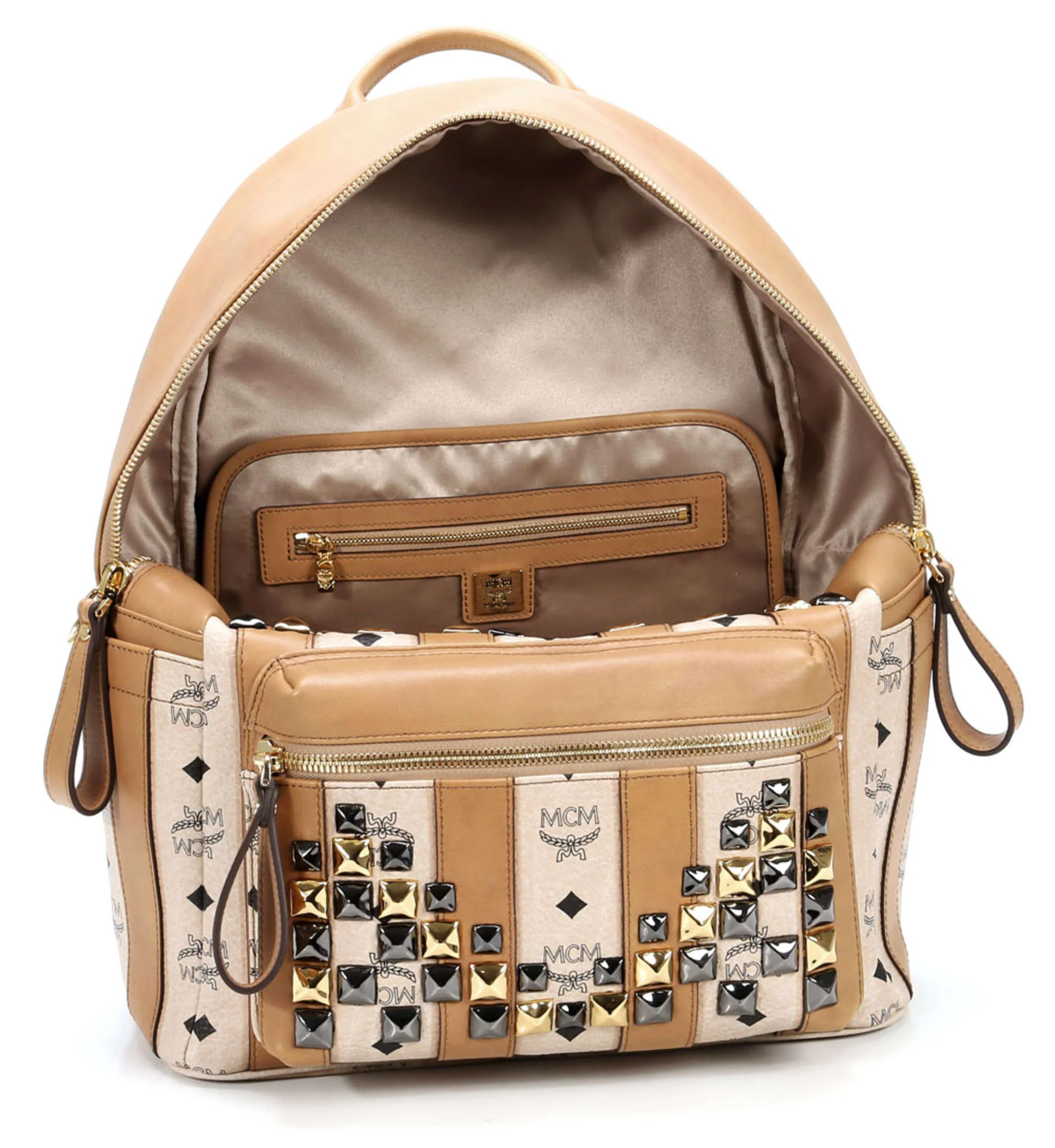 MCM Sac à dos beige - Image 5