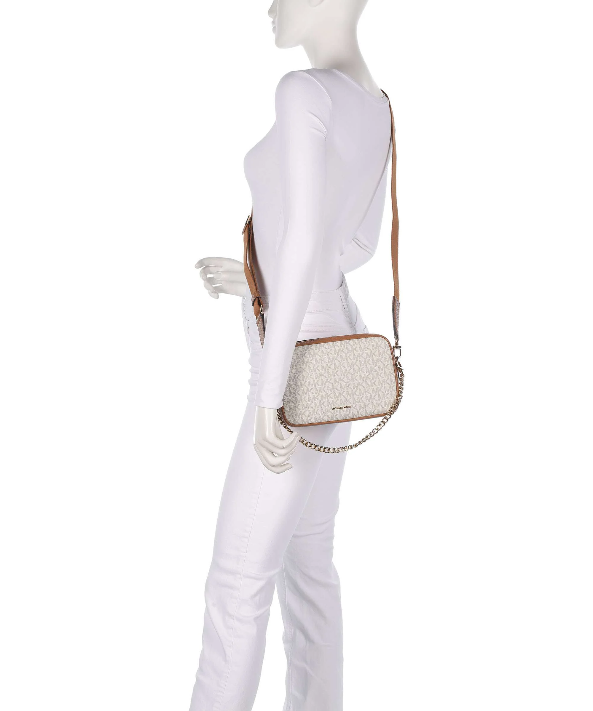 Michael Kors Bryant Medium Sac bandoulière vanilla/acorn - Image 3