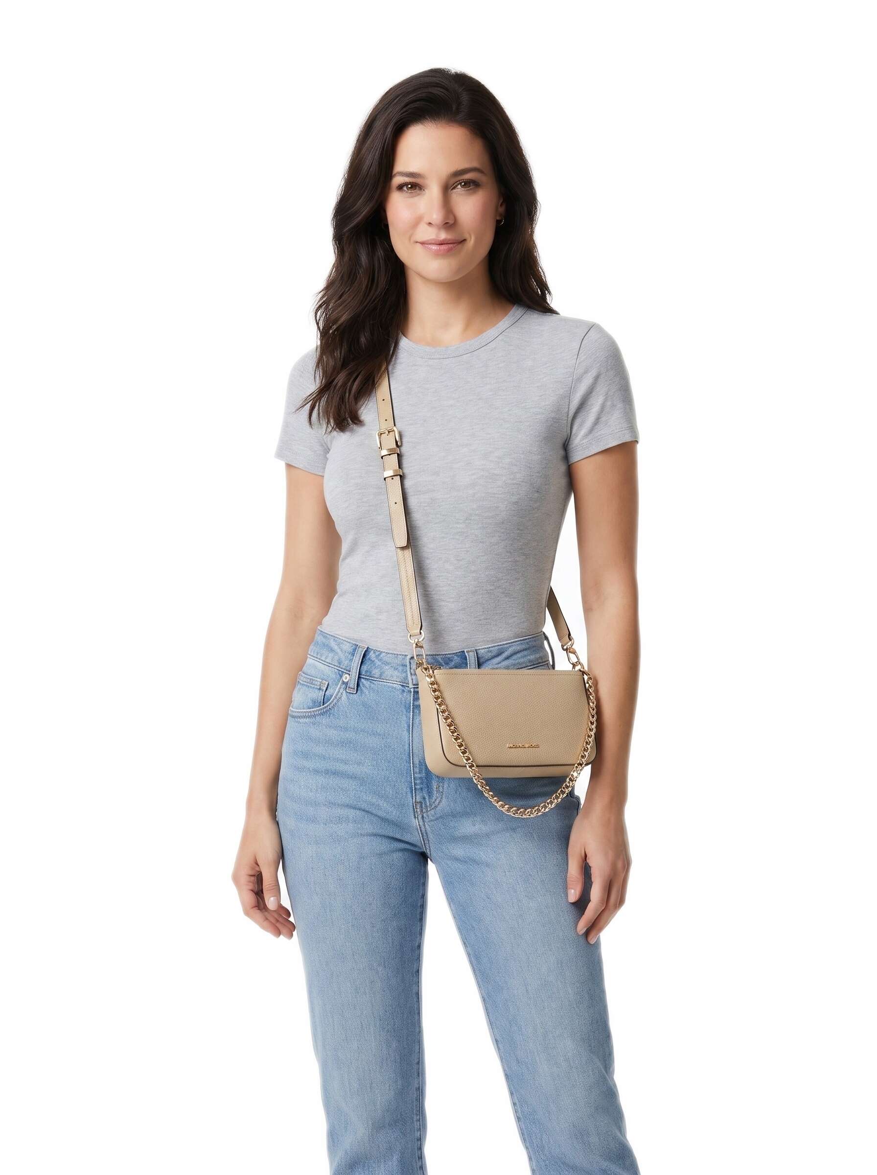 Michael Kors Bryant Small Sac bandoulière khaki - Image 3