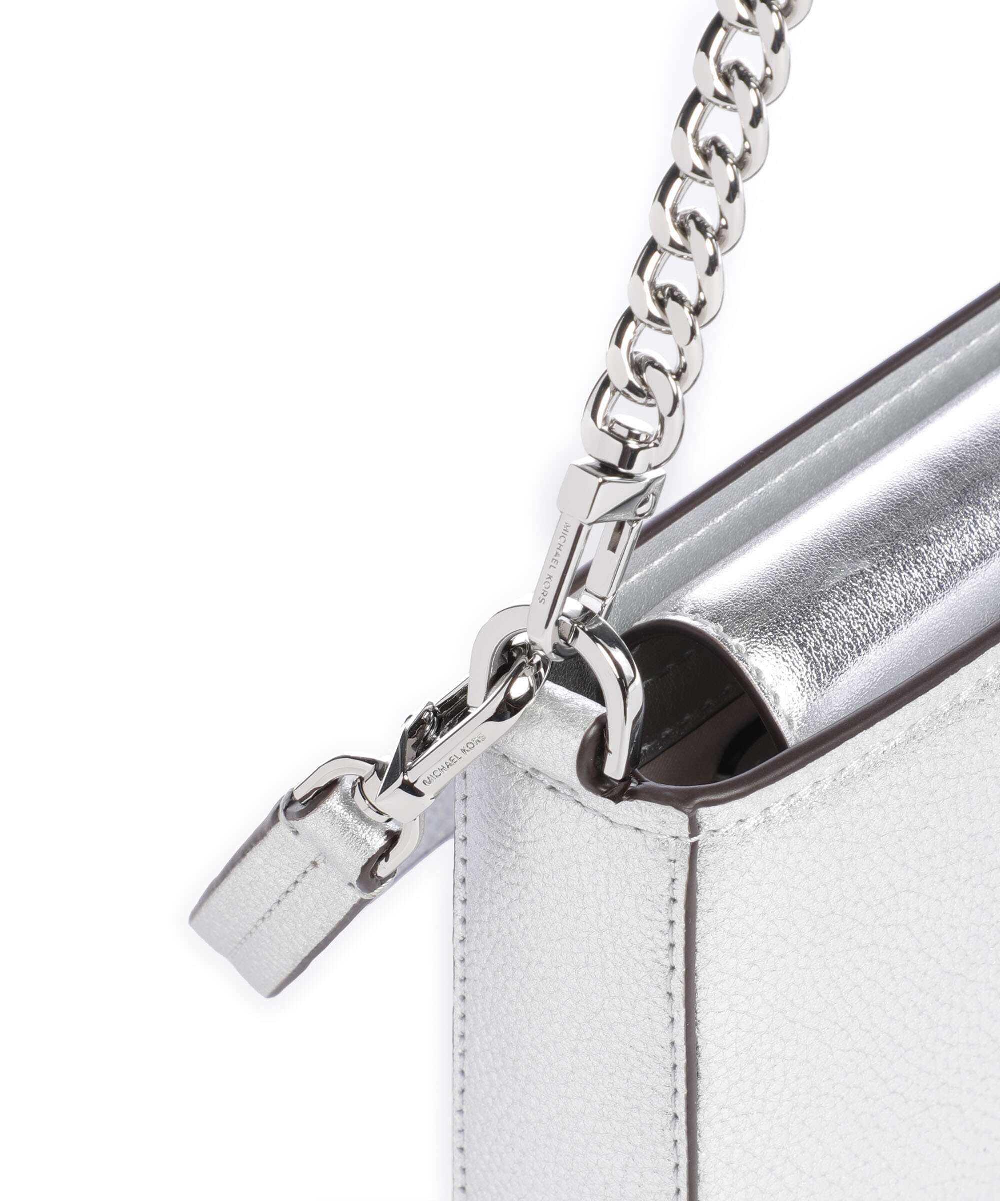 Michael Kors Bryant Small Sac porté épaule silver - Image 5