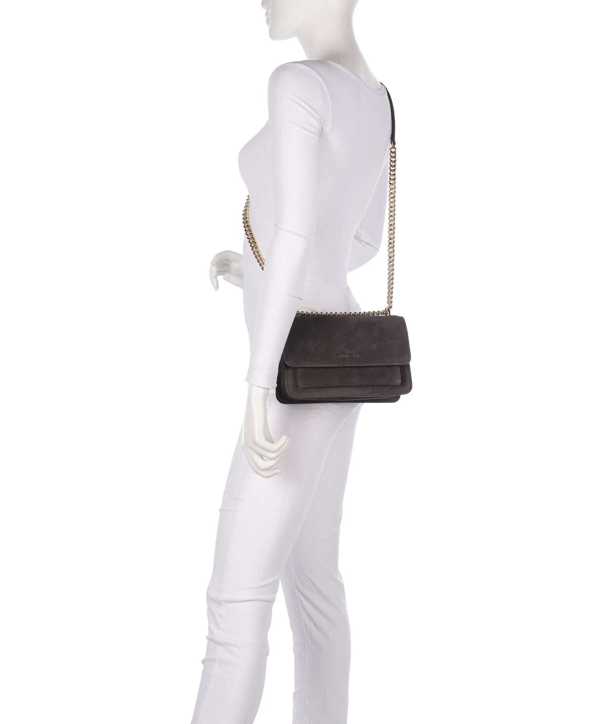 Michael Kors Claire Large Sac porté épaule chocolate - Image 3