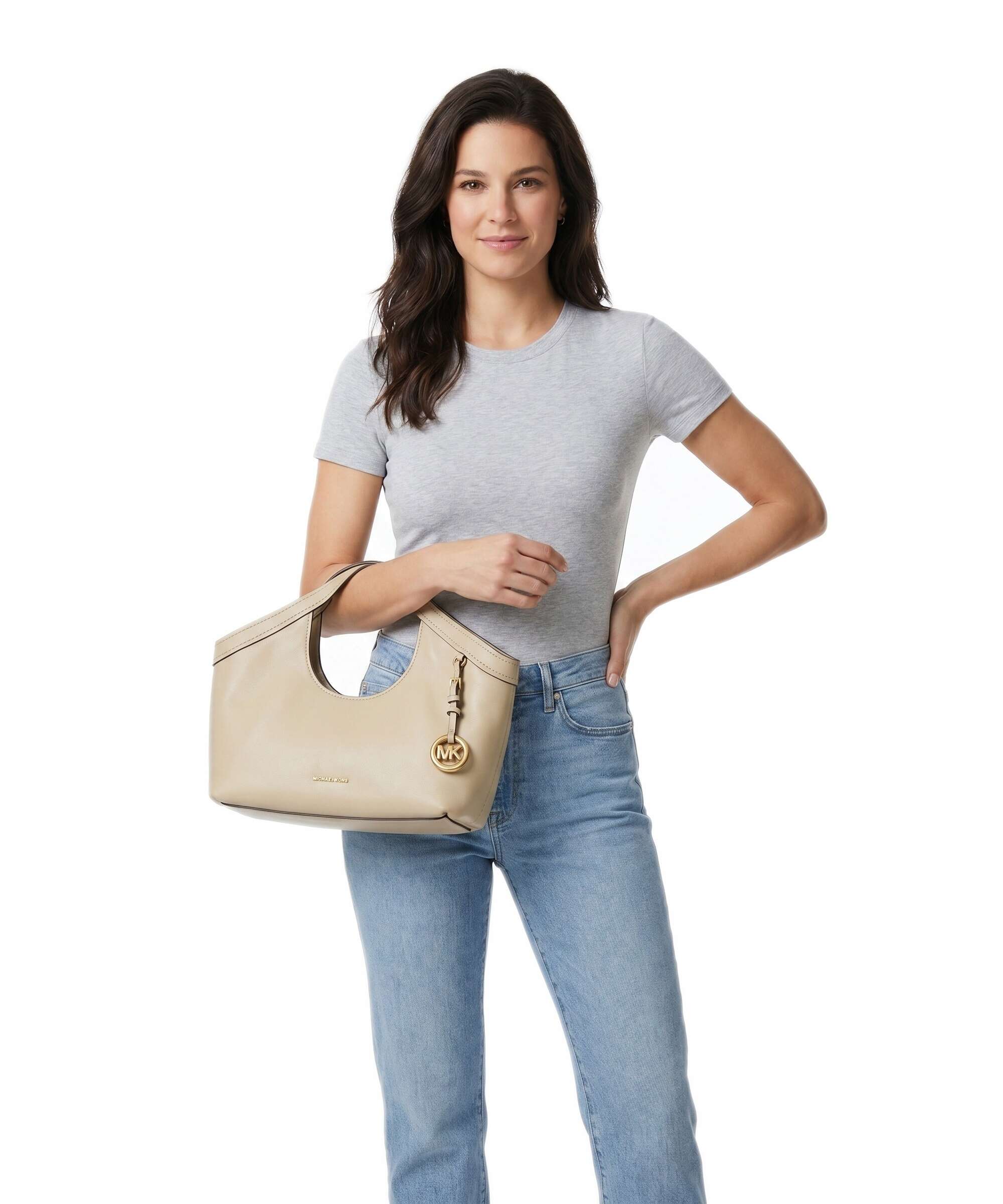 Michael Kors Haddie Medium Sac à main khaki - Image 3